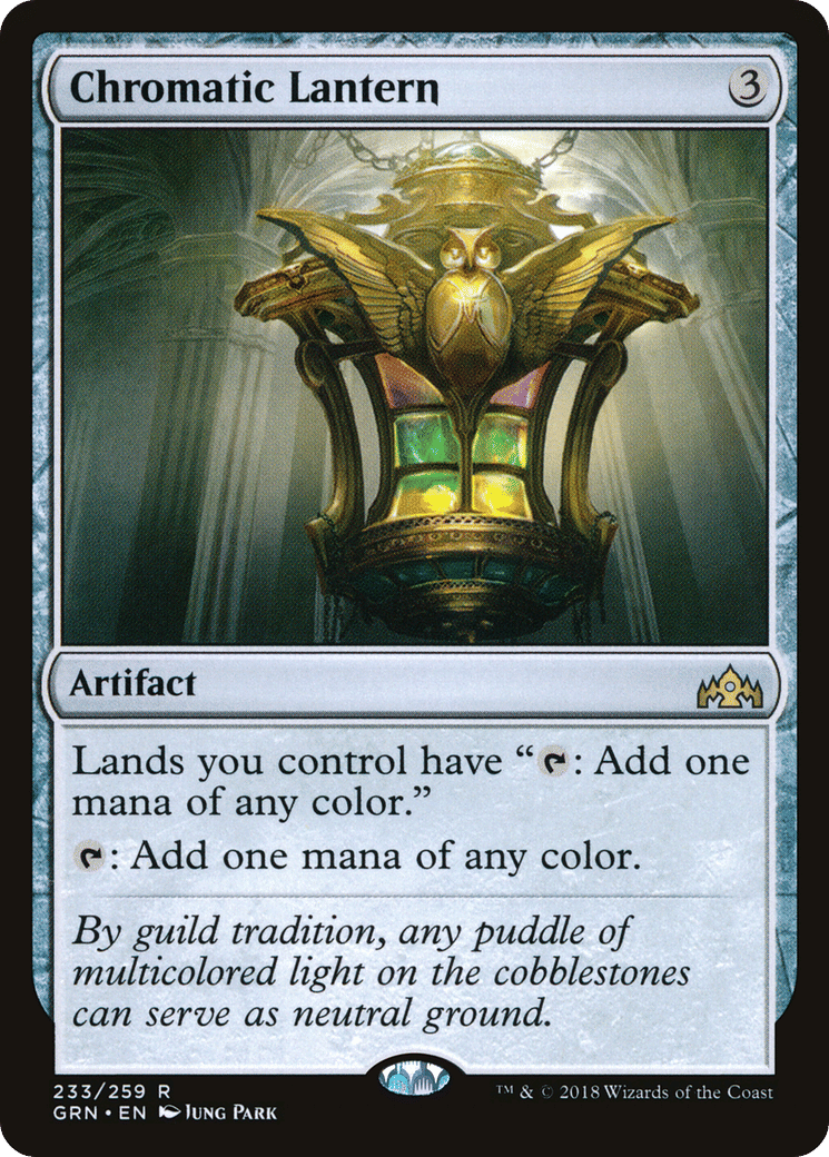 Chromatic Lantern — Guilds of Ravnica — Magic: The Gathering