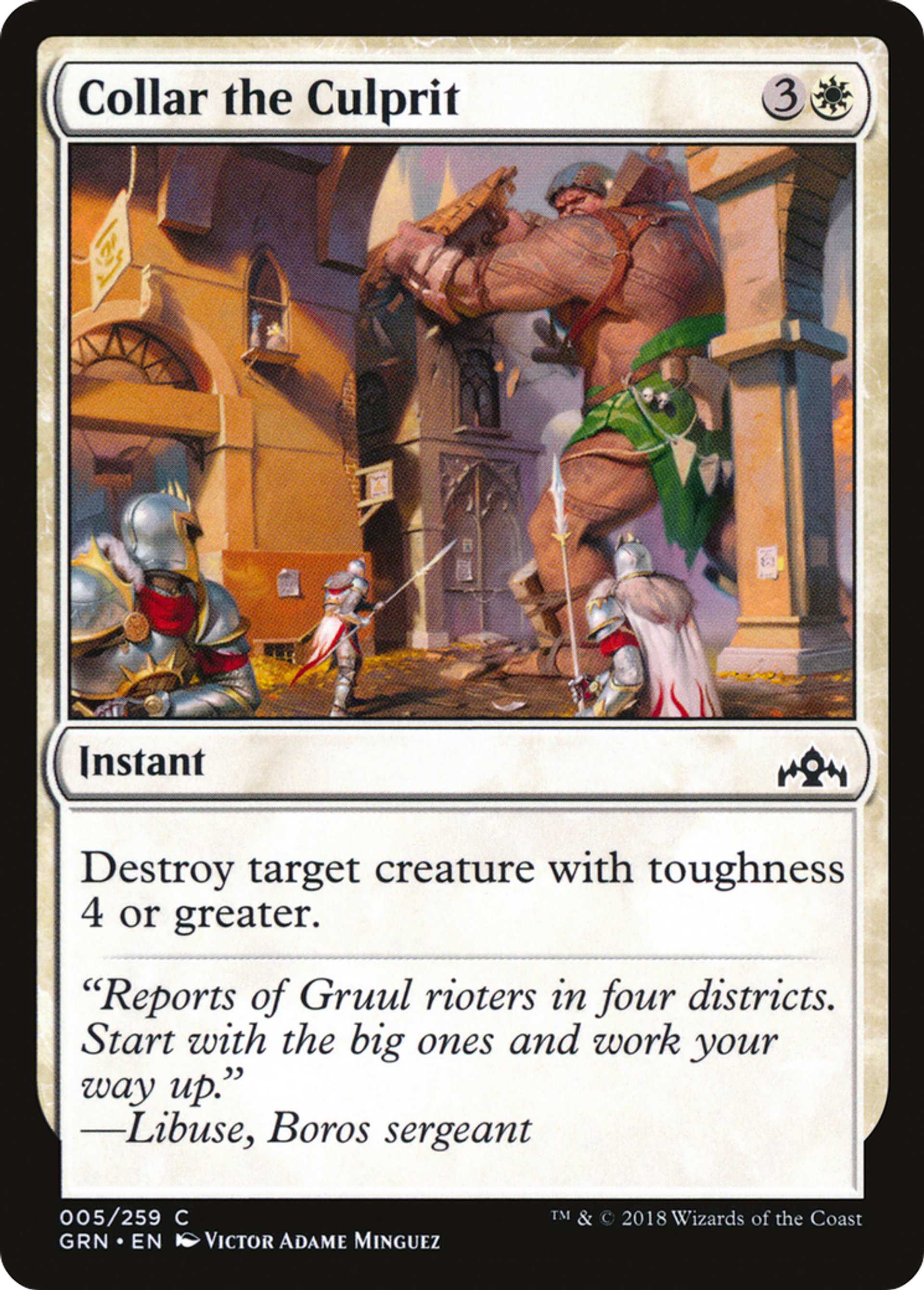 Collar the Culprit — Guilds of Ravnica — Magic: The Gathering