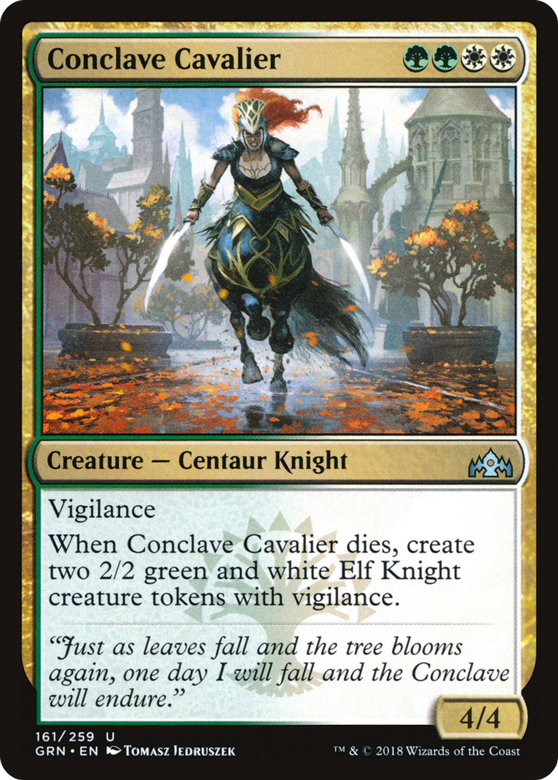 Conclave Cavalier — Guilds of Ravnica — Magic: The Gathering