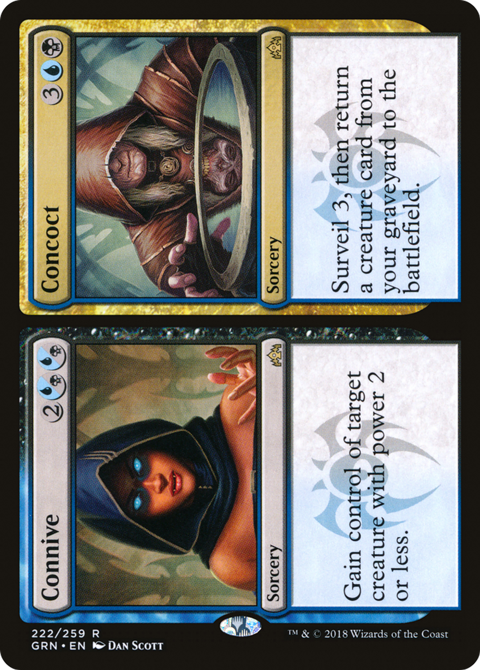 Connivence // Concoction — Guilds of Ravnica — Magic: The Gathering