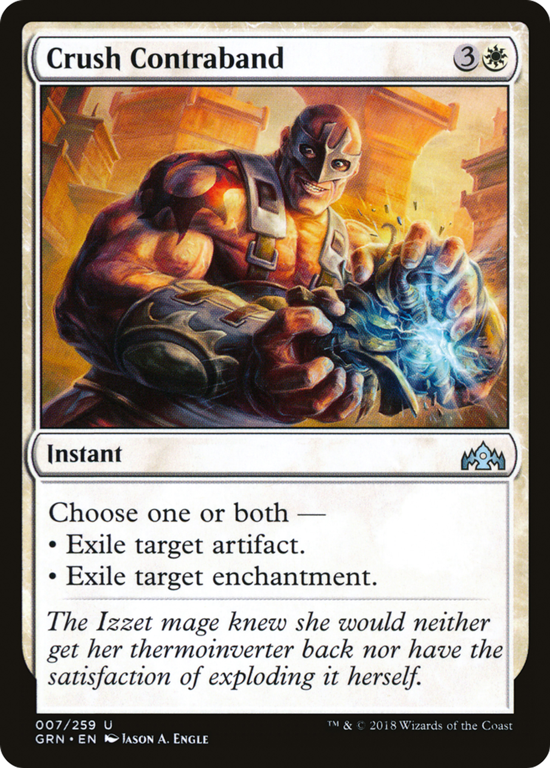 Écraser la contrebande — Guilds of Ravnica — Magic: The Gathering