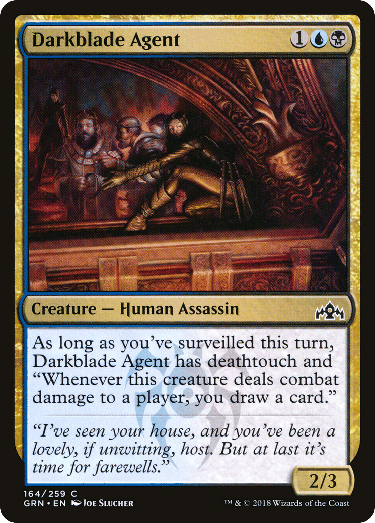 Darkblade Agent — Guilds of Ravnica — Magic: The Gathering