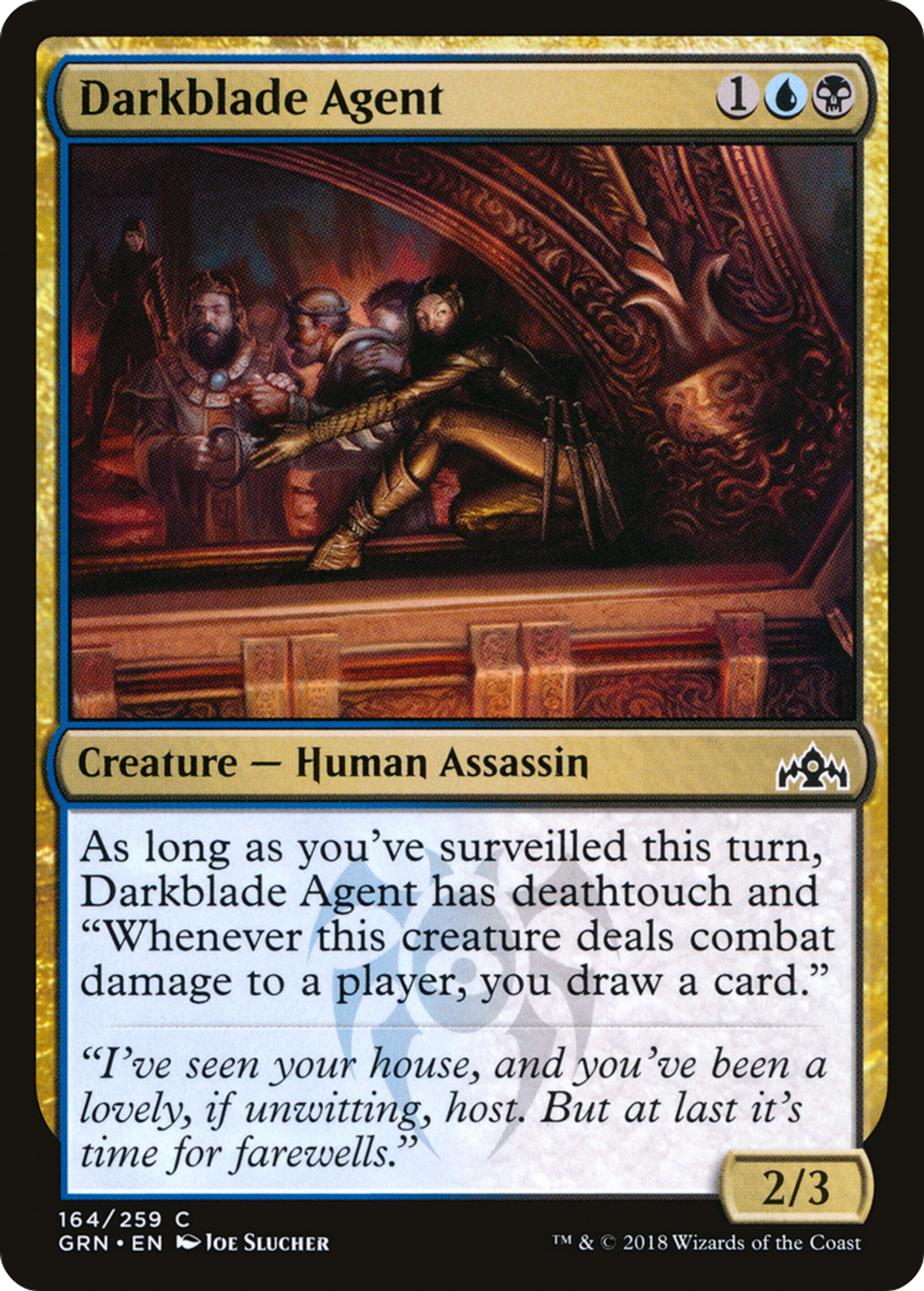 Agente sombrelame — Guilds of Ravnica — Magic: The Gathering