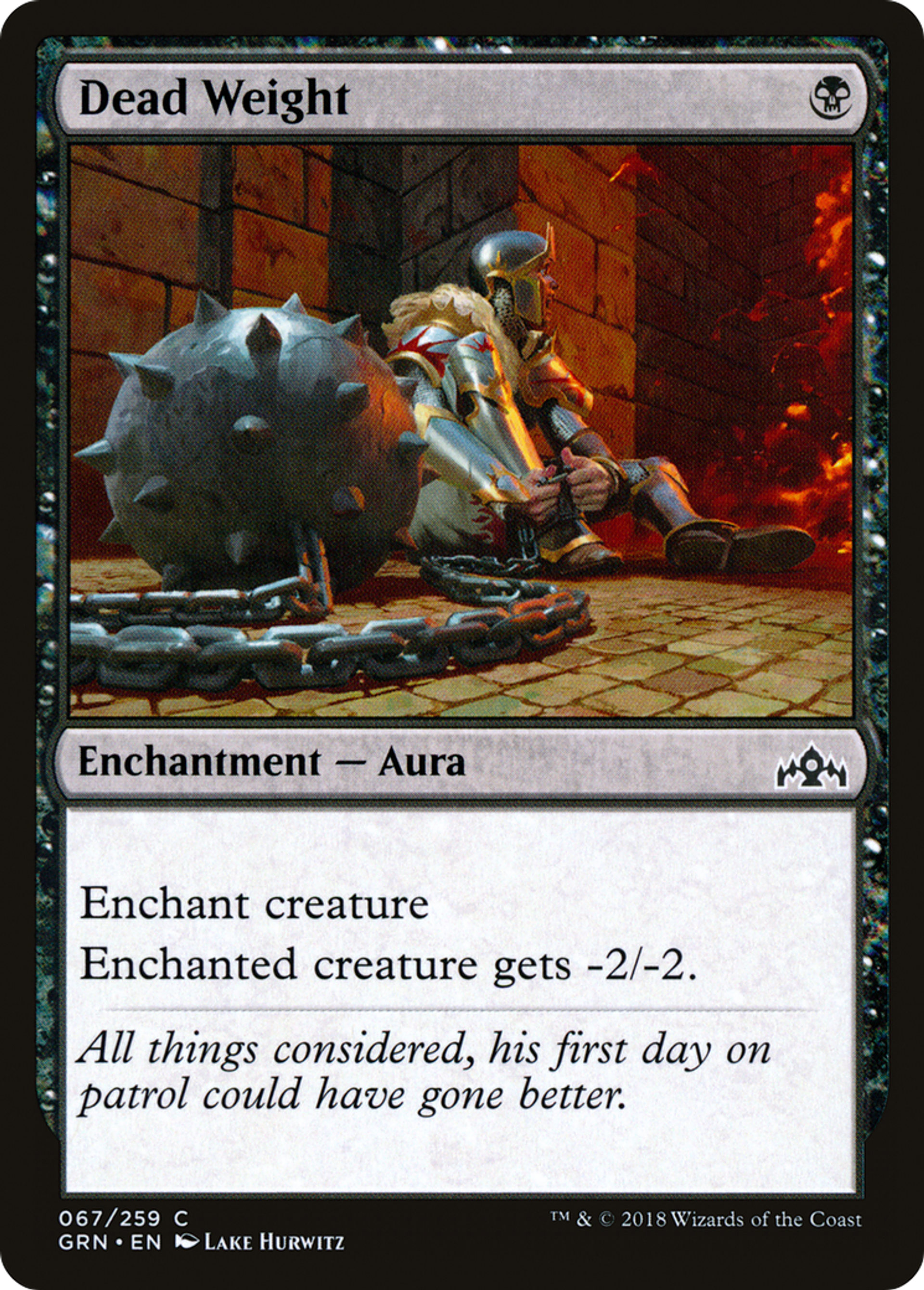 Dead Weight — Guilds of Ravnica — Magic: The Gathering