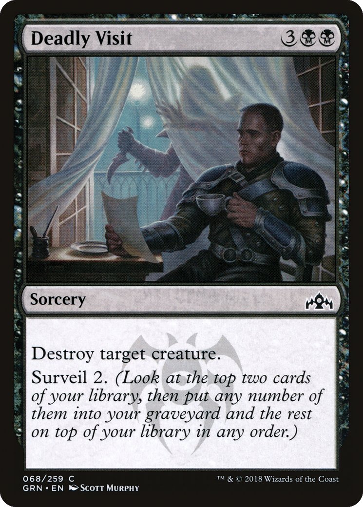 Deadly Visit — Guilds of Ravnica — Magic: The Gathering