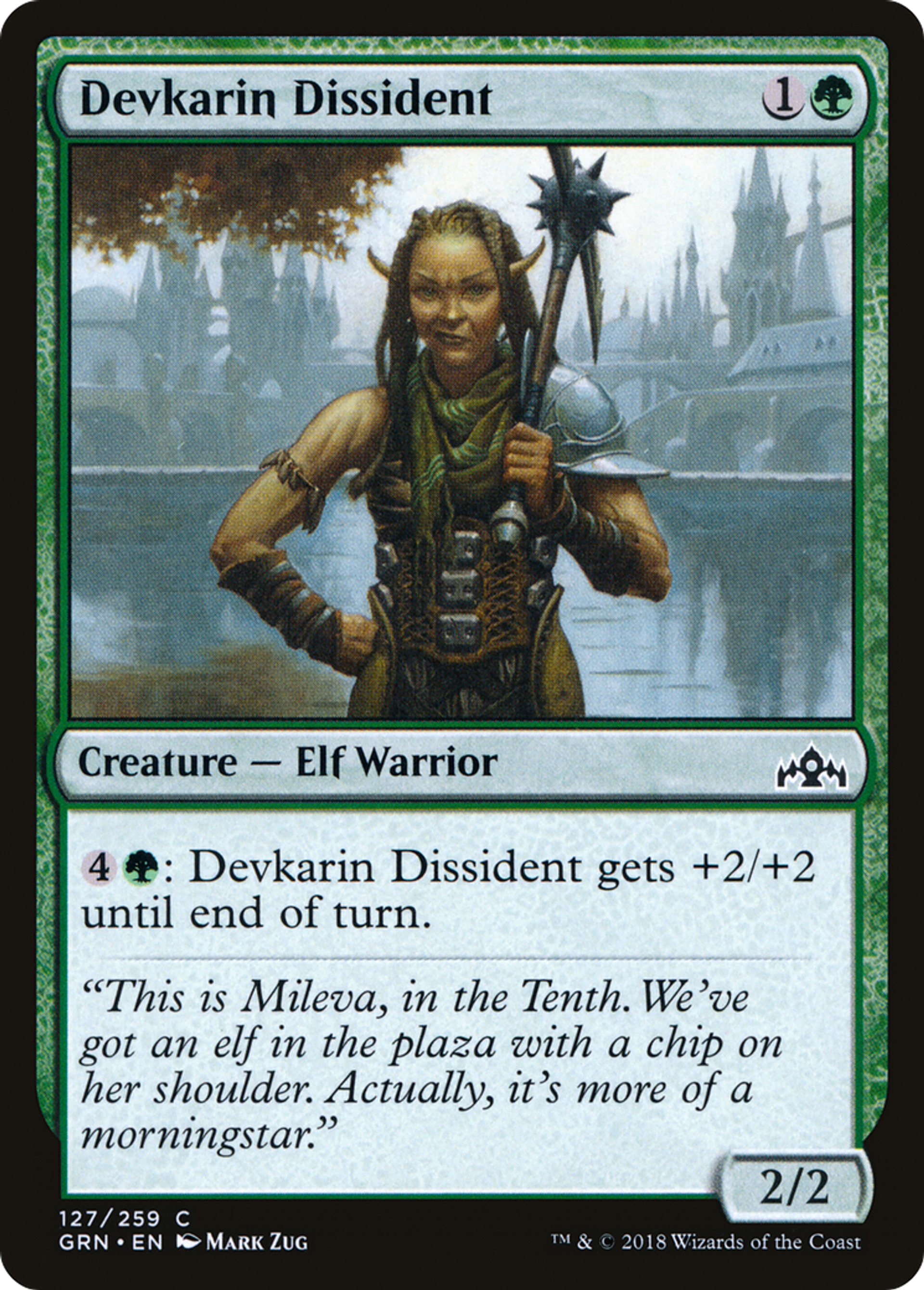 Dissidente des Devkarin — Guilds of Ravnica — Magic: The Gathering