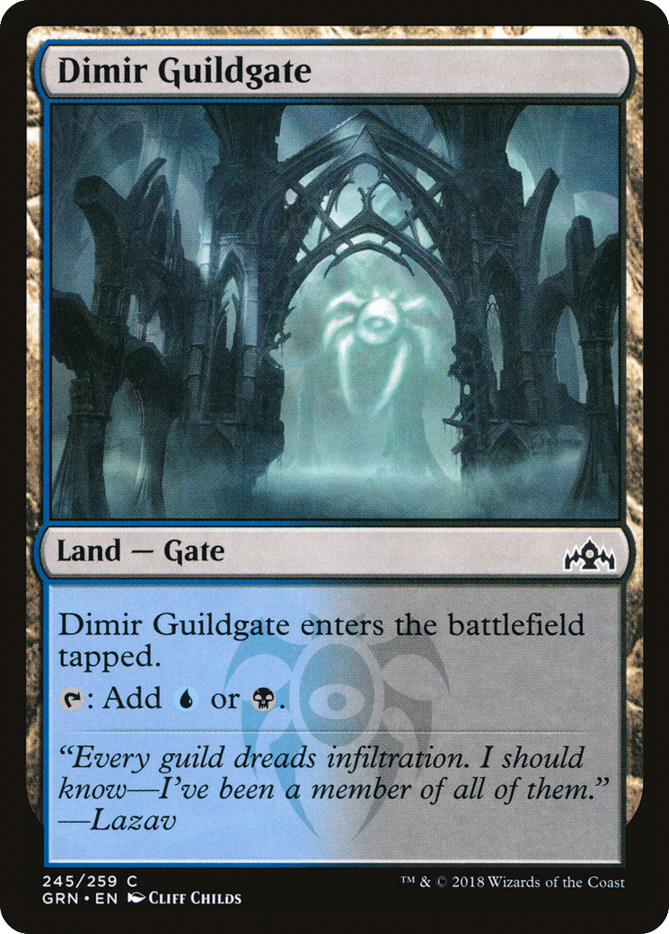 Dimir Guildgate — Guilds of Ravnica — Magic: The Gathering
