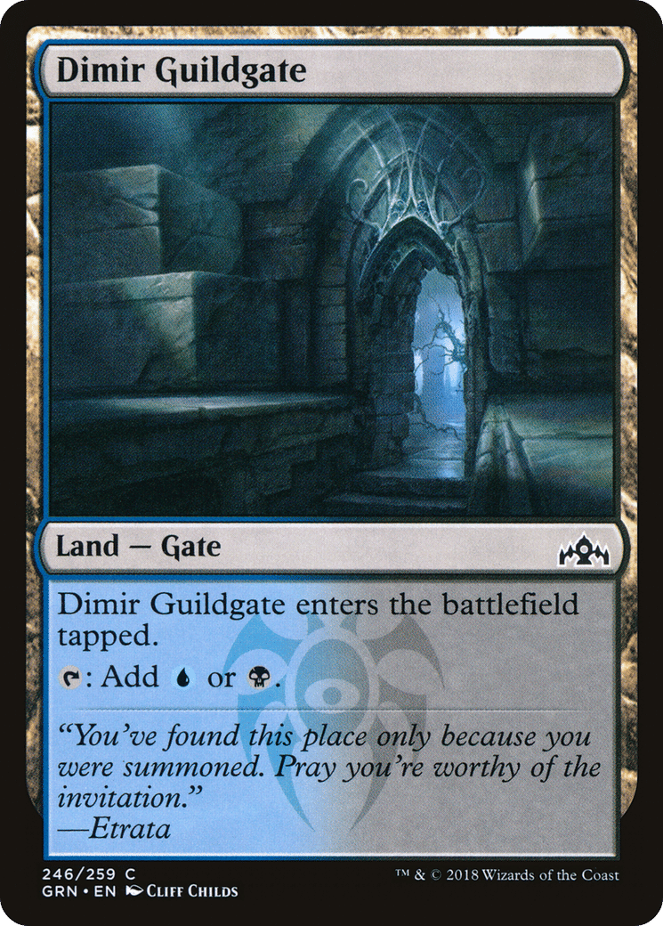 Dimir Guildgate — Guilds of Ravnica — Magic: The Gathering