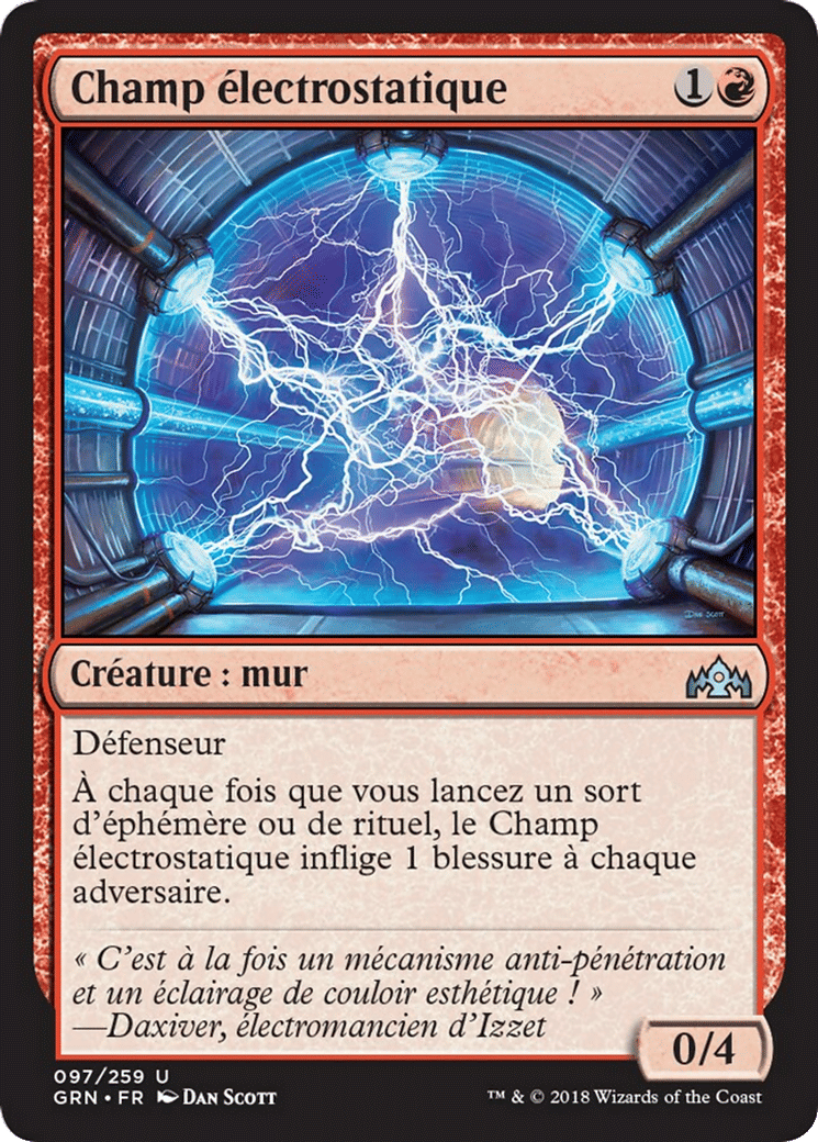 Champ électrostatique