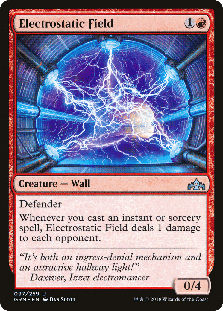 Electrostatic Field — Guilds of Ravnica — Magic: The Gathering