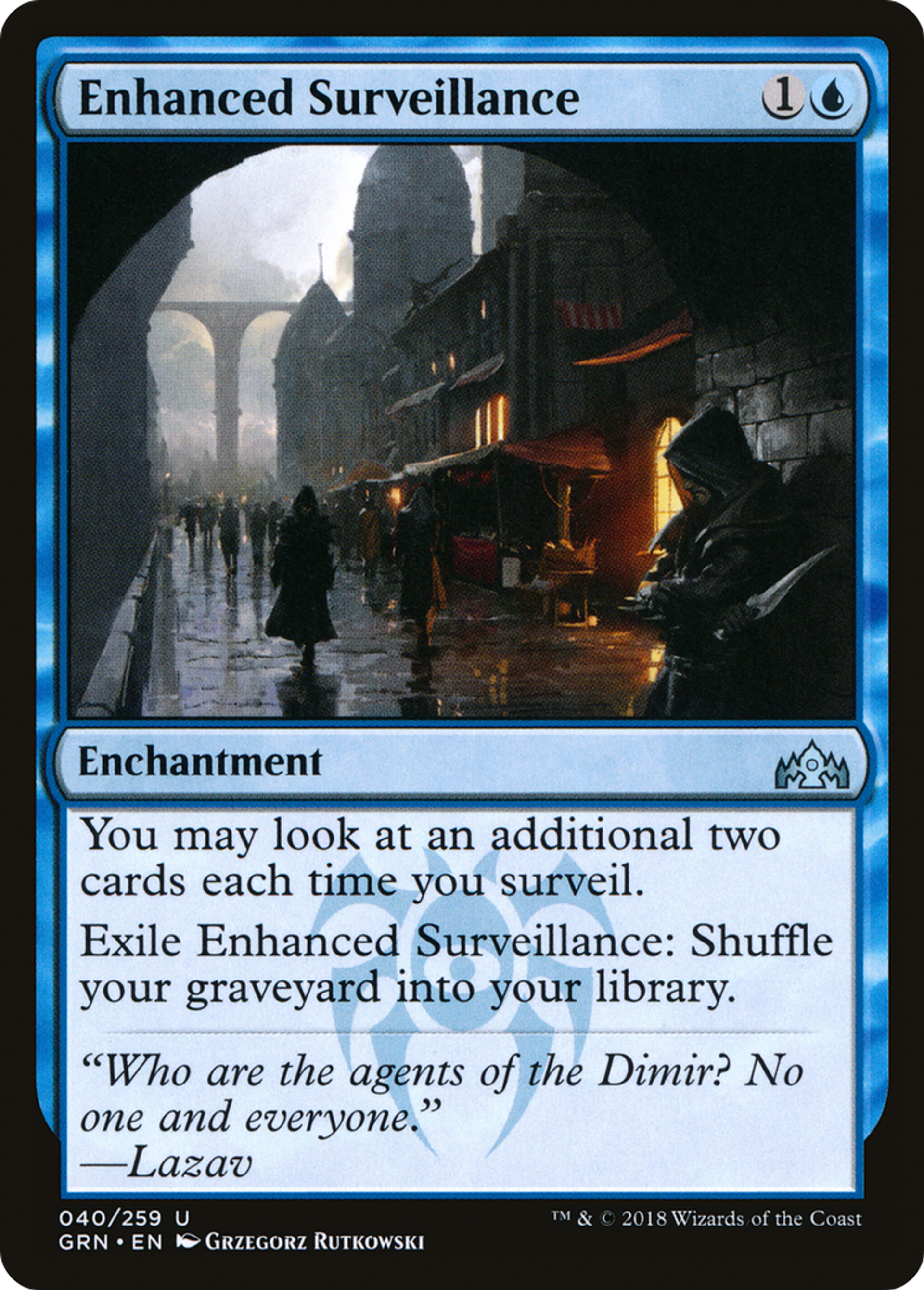 Surveillance accrue — Guilds of Ravnica — Magic: The Gathering
