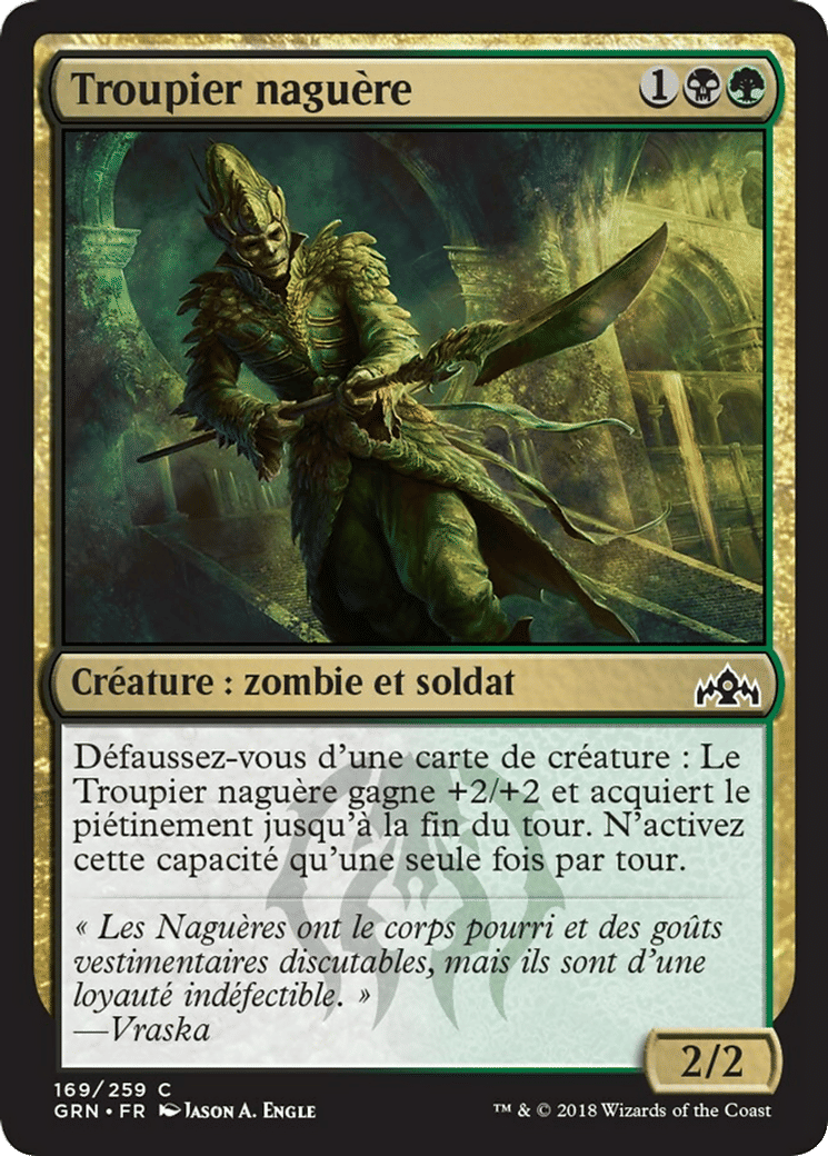 Troupier naguère — Guilds of Ravnica — Magic: The Gathering