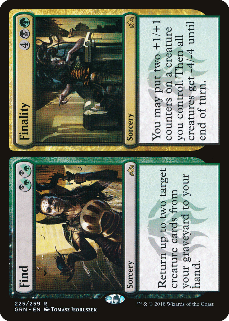 Find // Finality — Guilds of Ravnica — Magic: The Gathering