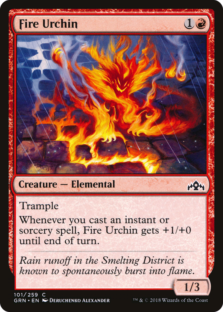 Fire Urchin — Guilds of Ravnica — Magic: The Gathering