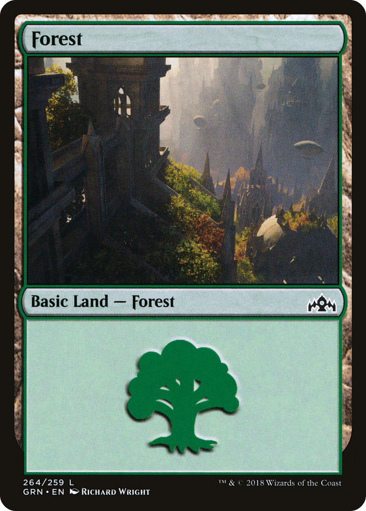 Forest — Guilds of Ravnica — Magic: The Gathering