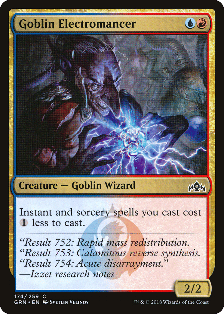 Goblin Electromancer — Guilds of Ravnica — Magic: The Gathering