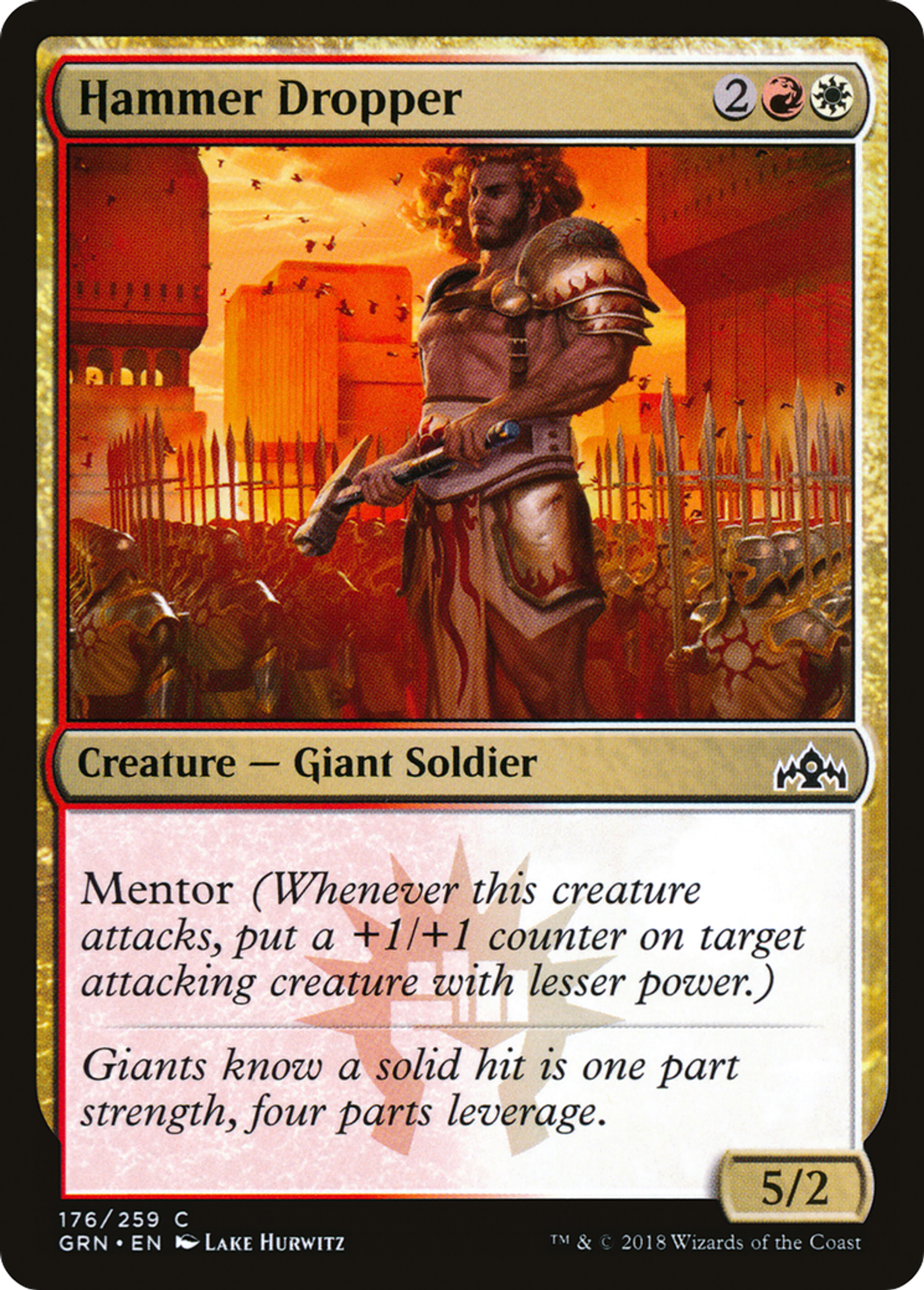 Buteur au marteau — Guilds of Ravnica — Magic: The Gathering