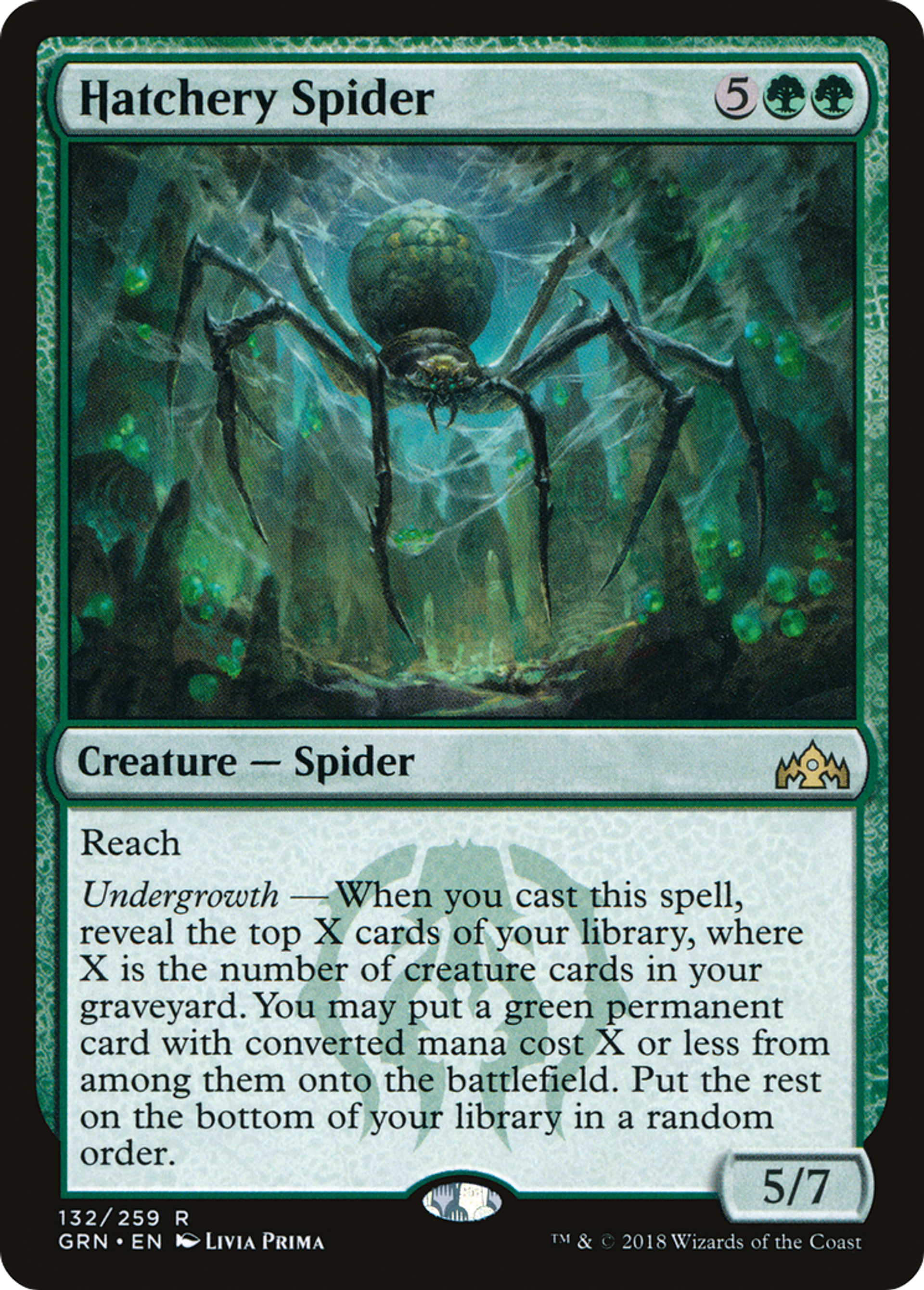 Araignée du couvoir — Guilds of Ravnica — Magic: The Gathering