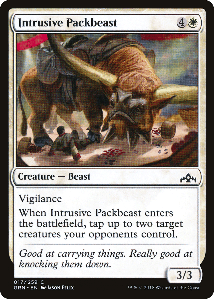 Intrusive Packbeast — Guilds of Ravnica — Magic: The Gathering