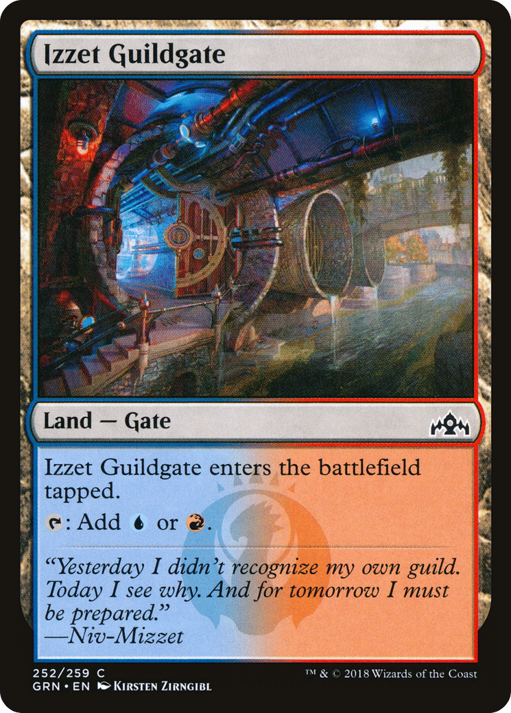Izzet Guildgate — Guilds of Ravnica — Magic: The Gathering