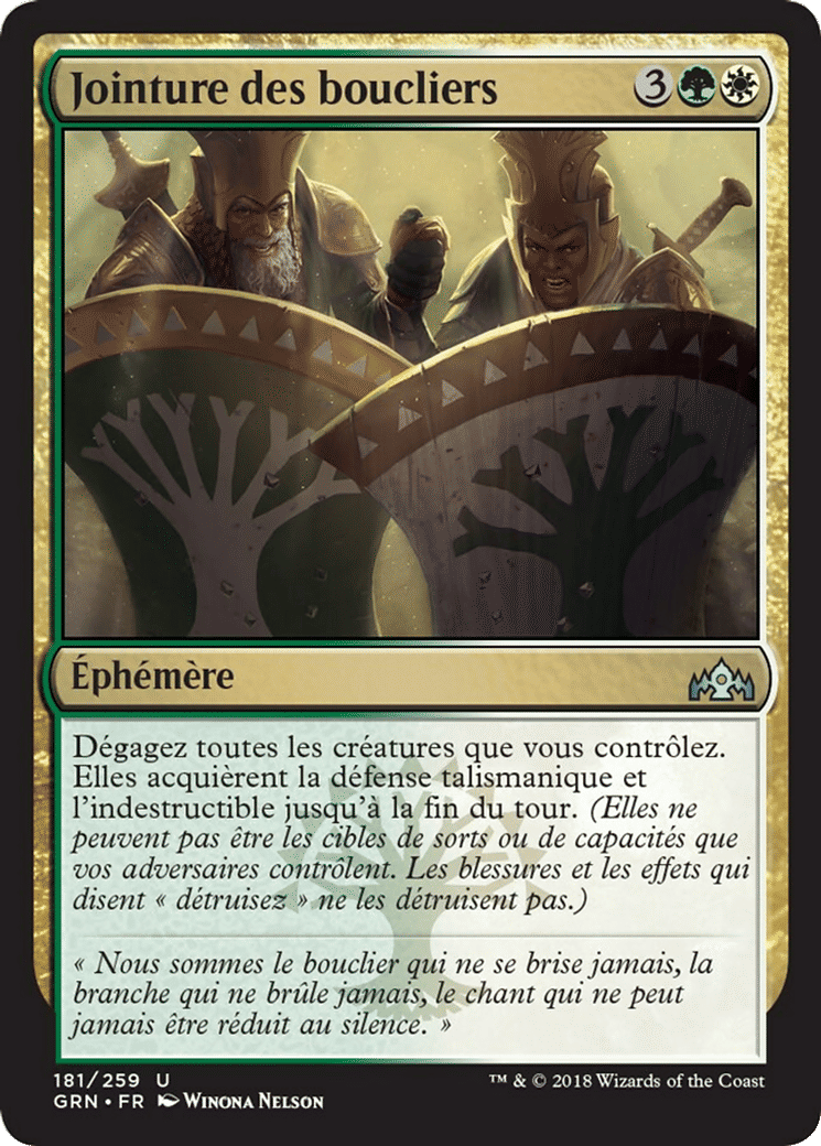 Jointure des boucliers — Guilds of Ravnica — Magic: The Gathering