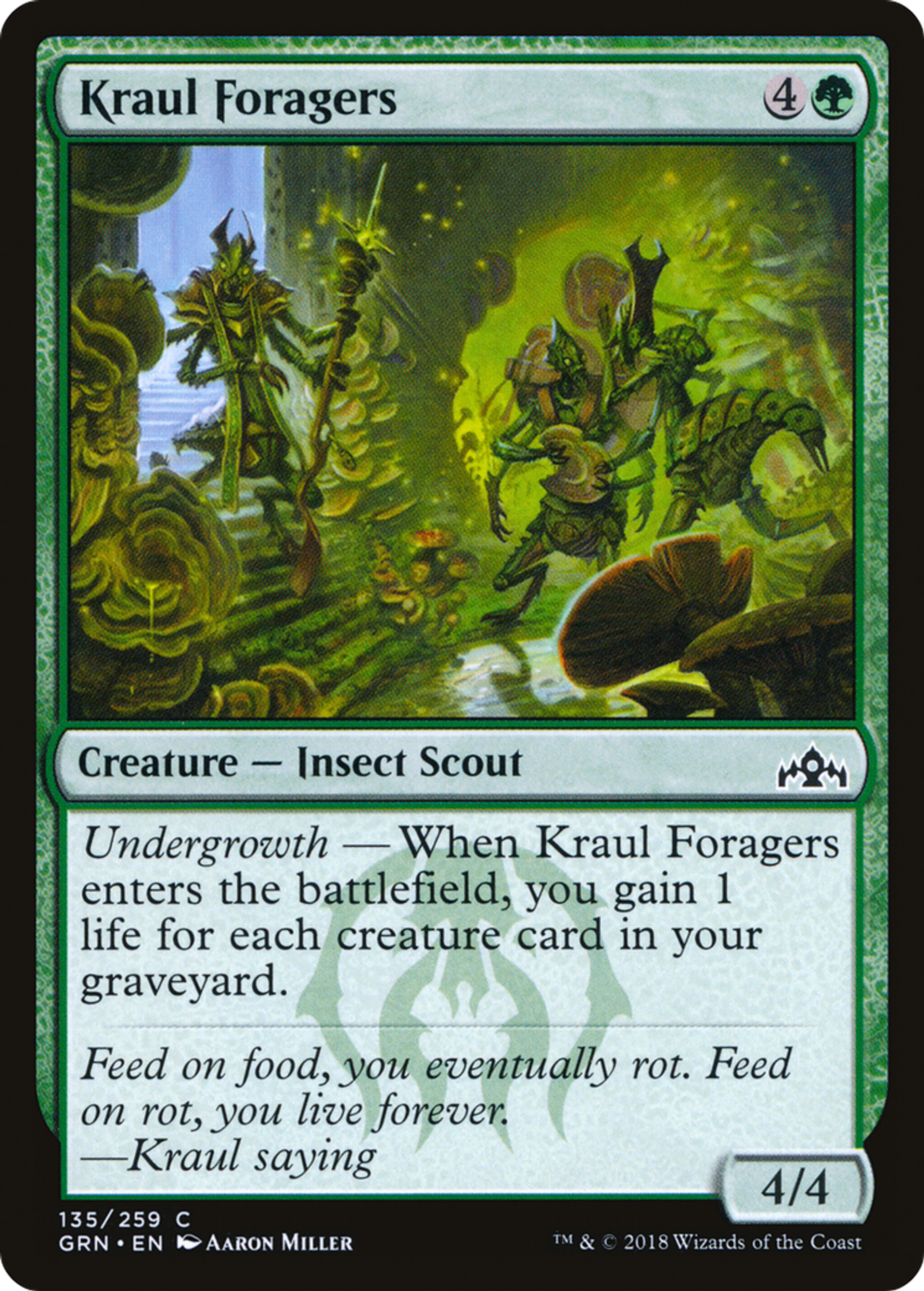 Butineurs krauls — Guilds of Ravnica — Magic: The Gathering