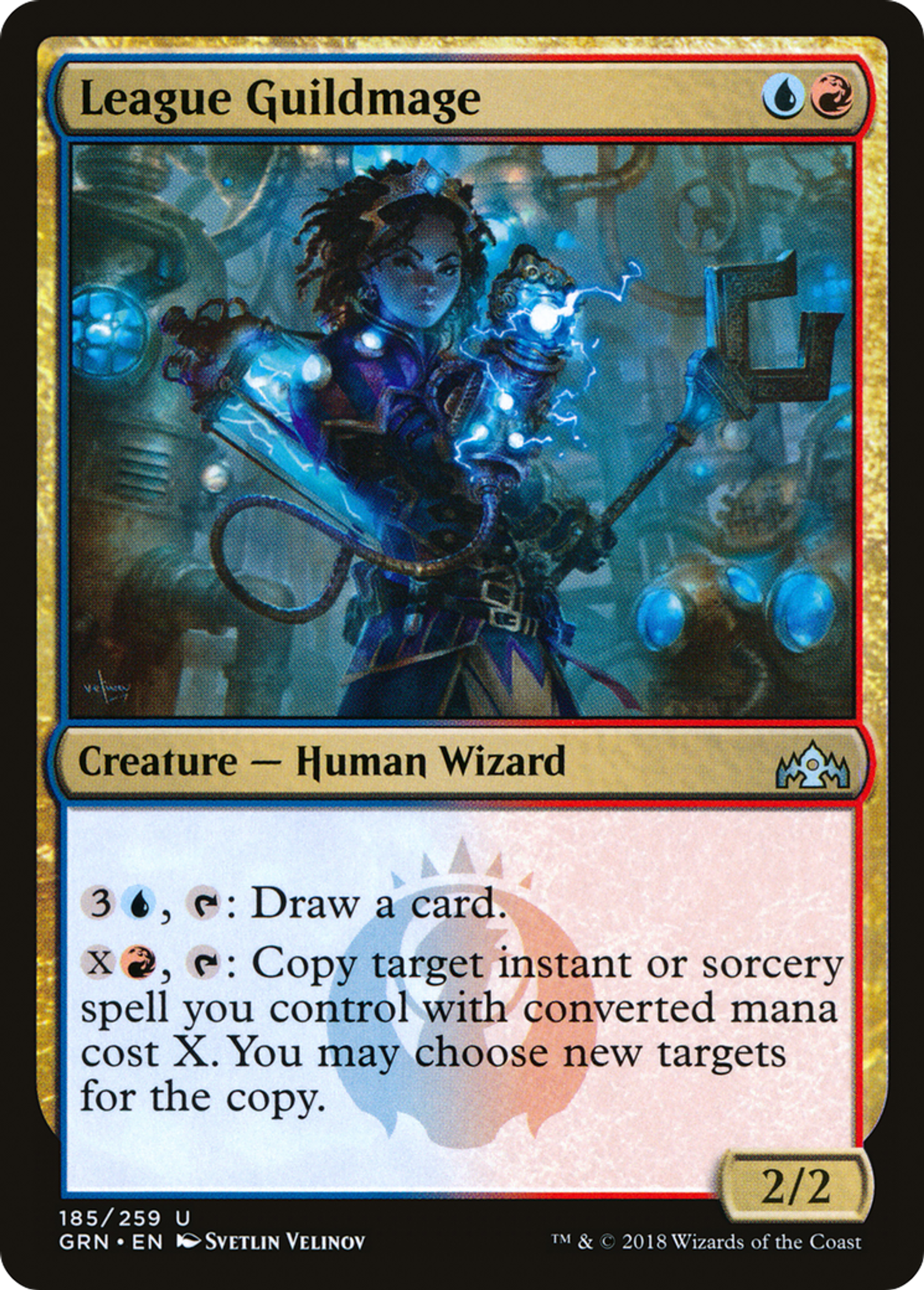 Ghildmage de la Ligue — Guilds of Ravnica — Magic: The Gathering