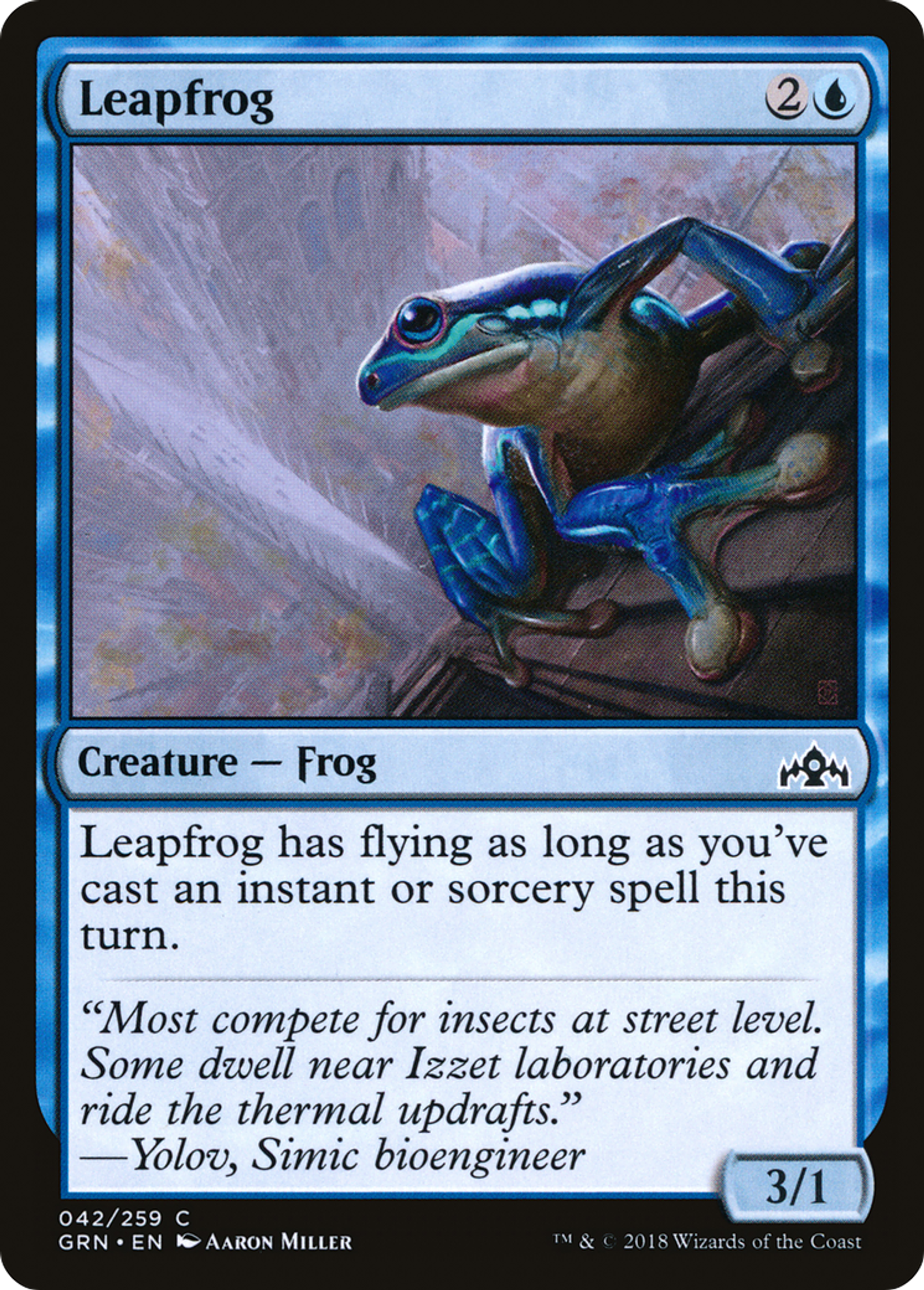 Leapfrog — Guilds of Ravnica — Magic: The Gathering