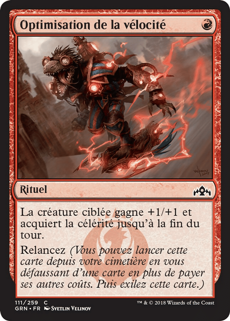 Optimisation de la vélocité — Guilds of Ravnica — Magic: The Gathering