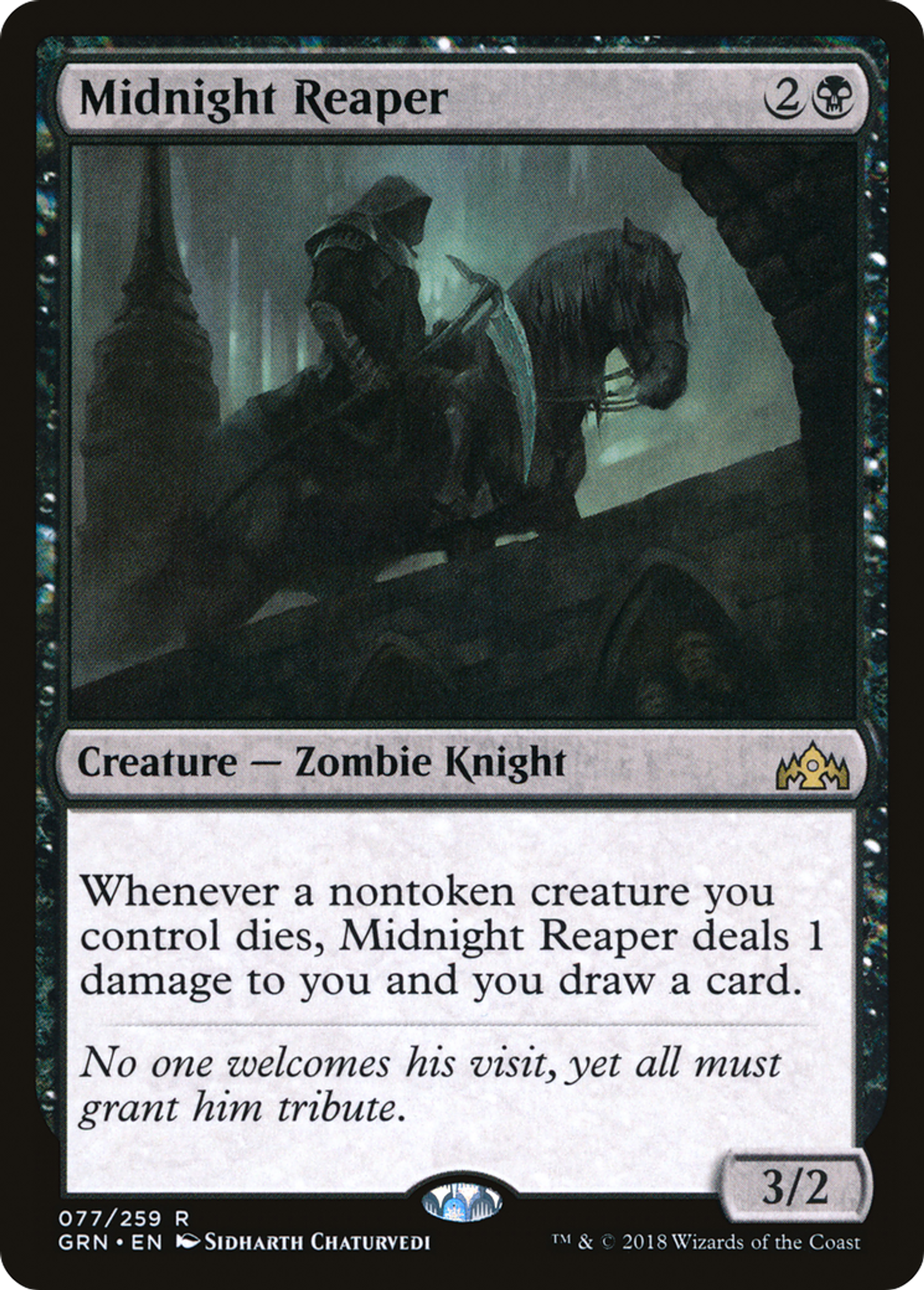 Faucheur de minuit — Guilds of Ravnica — Magic: The Gathering