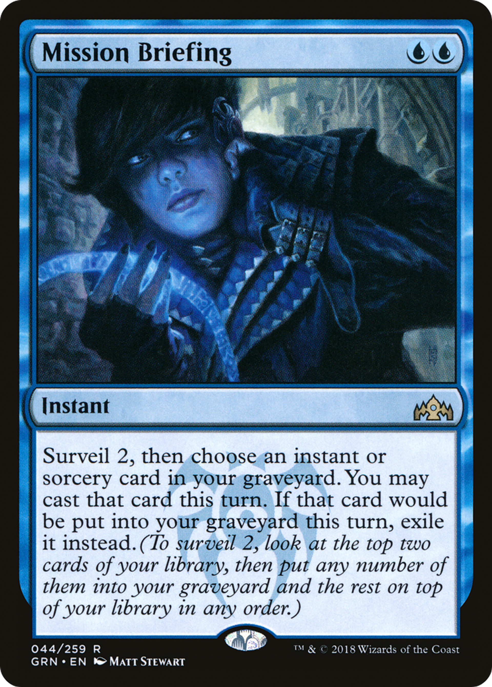 Réunion de mission — Guilds of Ravnica — Magic: The Gathering