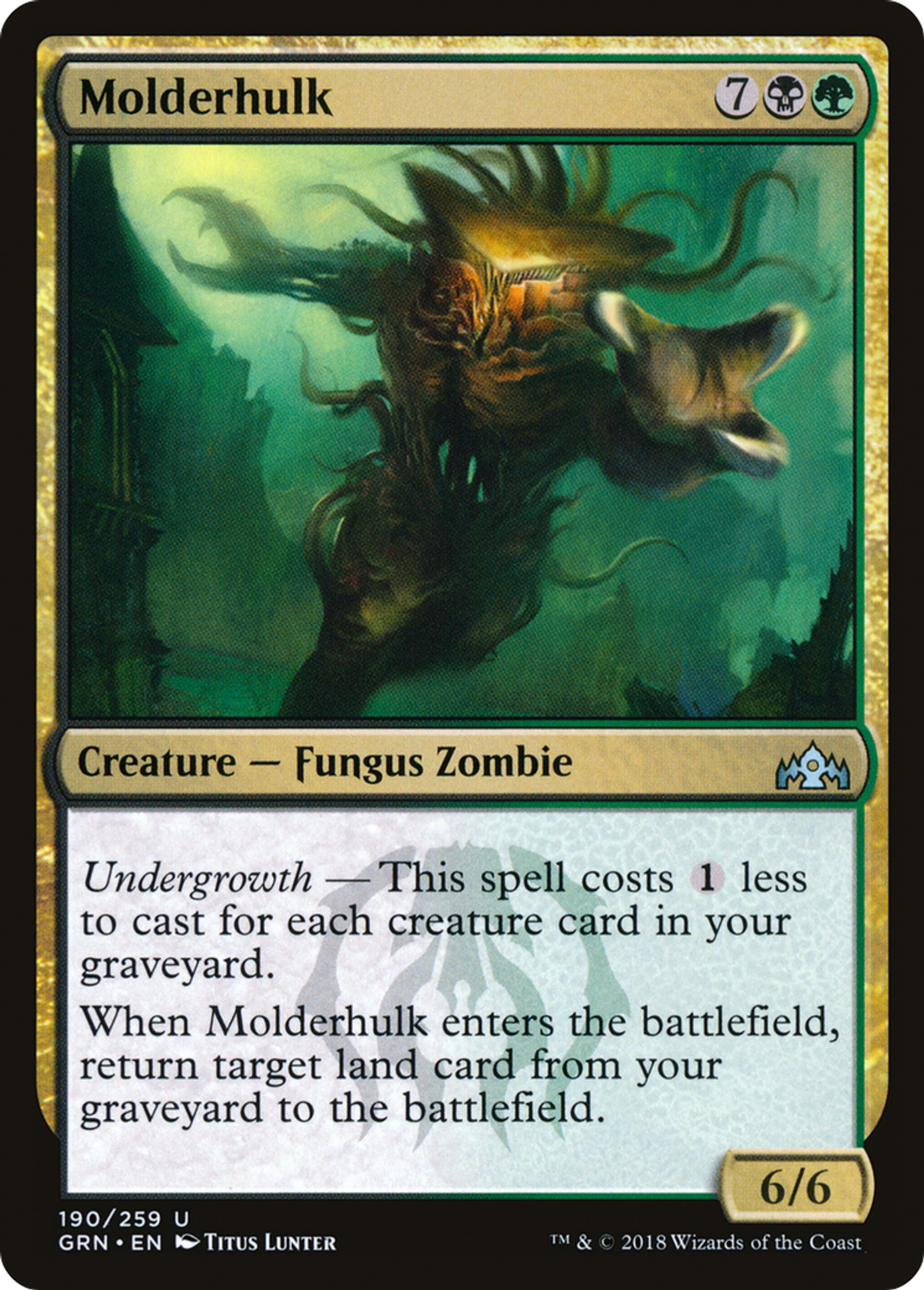 Carcasse fongiforme — Guilds of Ravnica — Magic: The Gathering