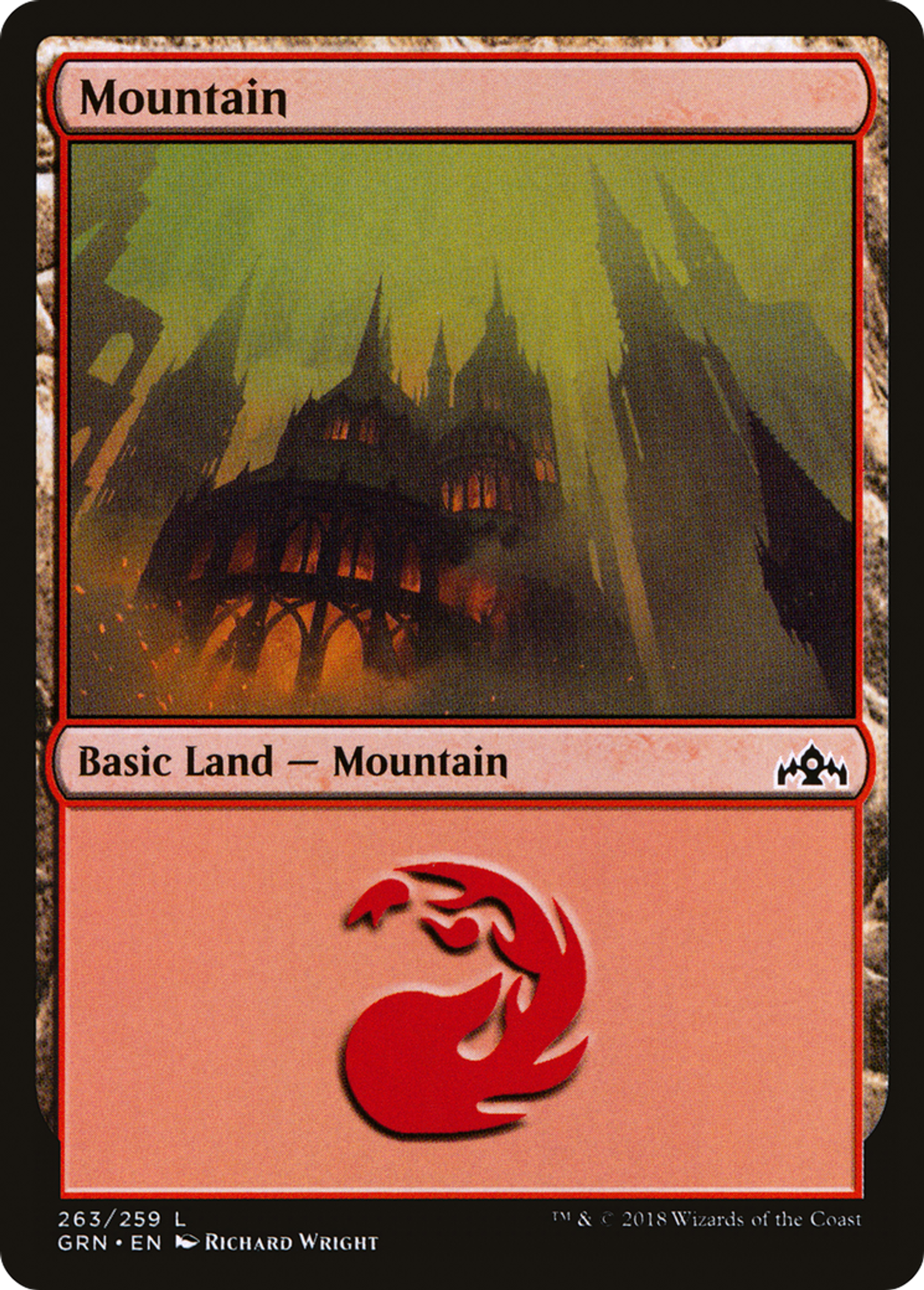 Montagne — Guilds of Ravnica — Magic: The Gathering