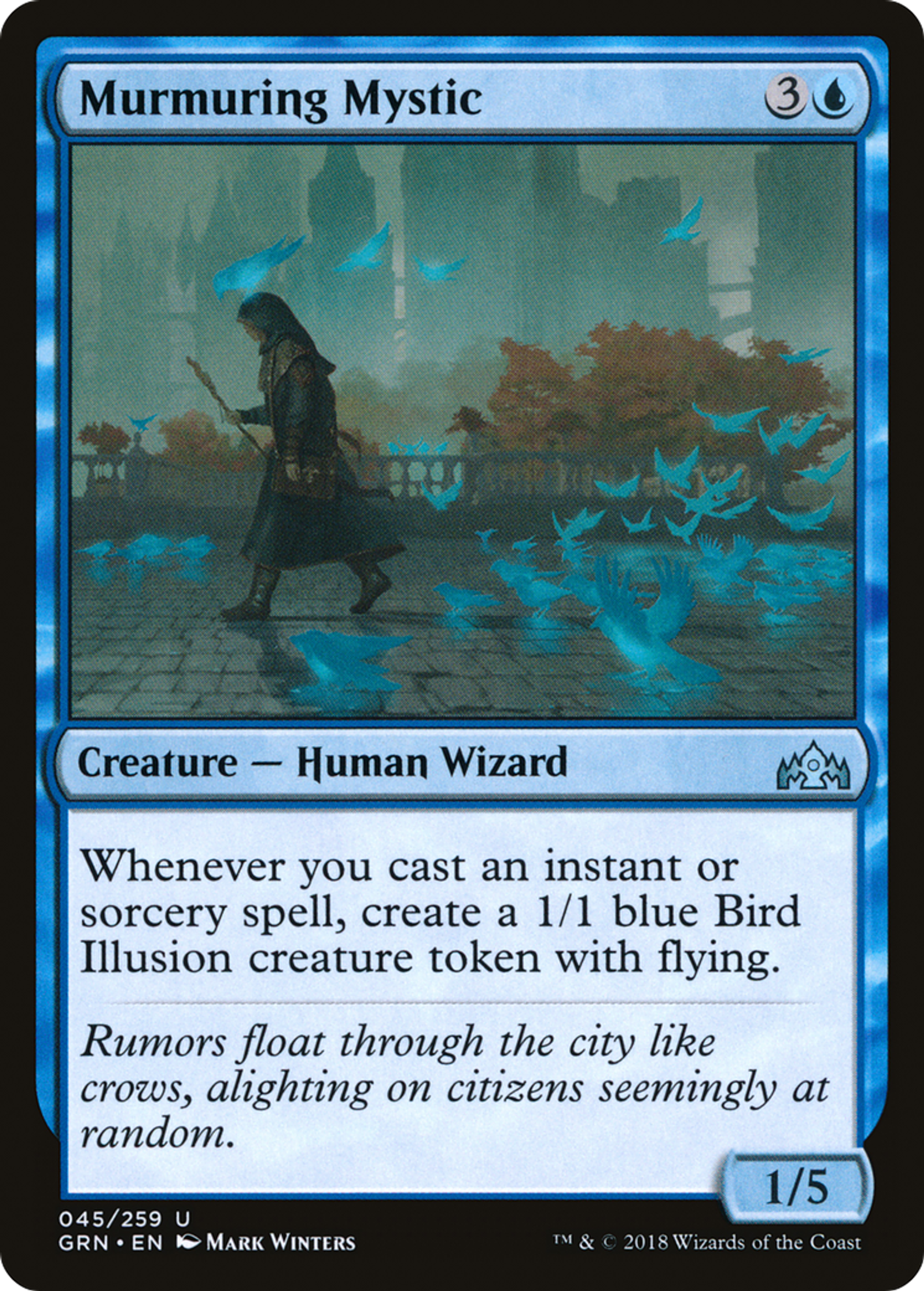 Murmuring Mystic — Guilds of Ravnica — Magic: The Gathering