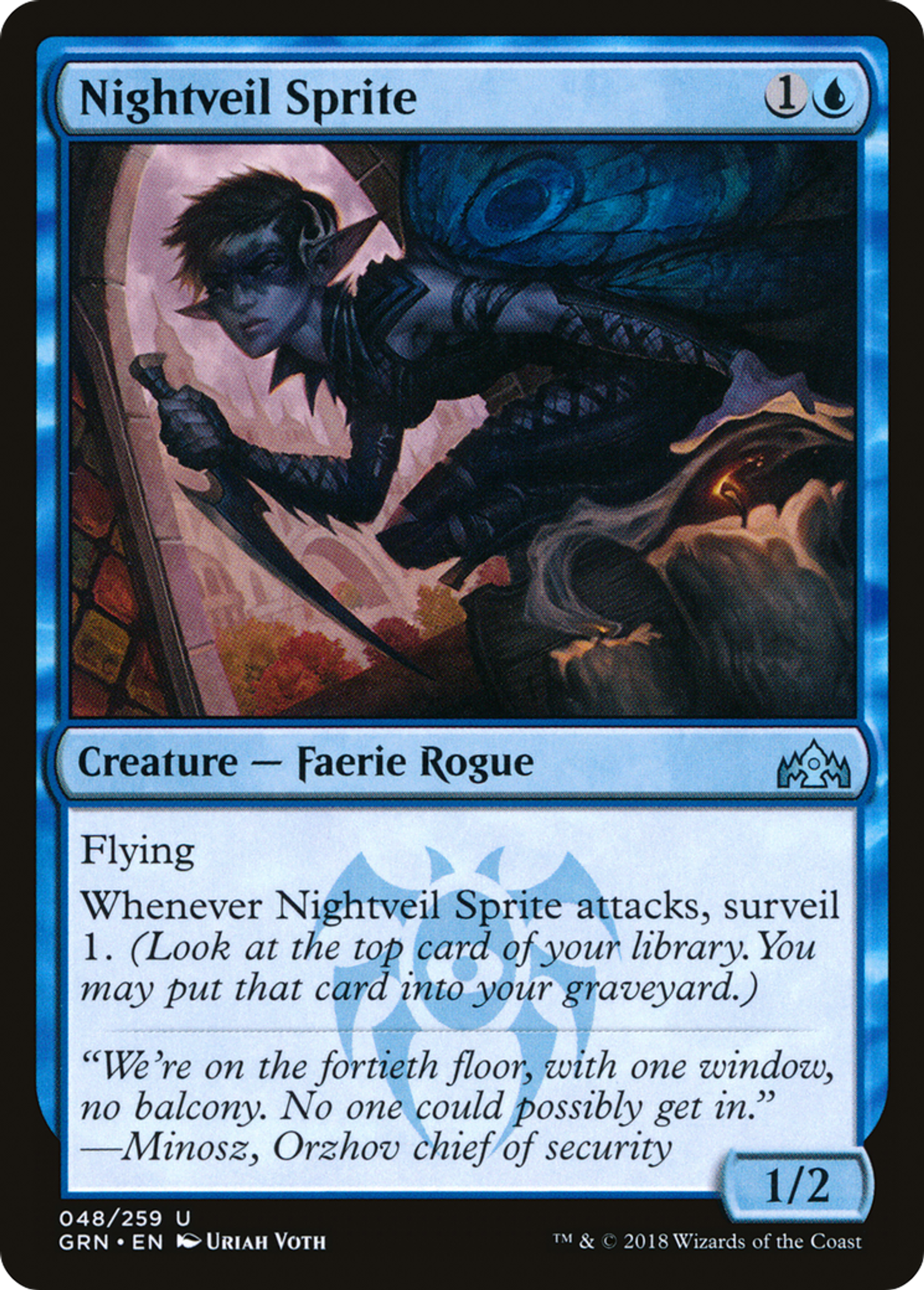 Farfadette voilenuit — Guilds of Ravnica — Magic: The Gathering
