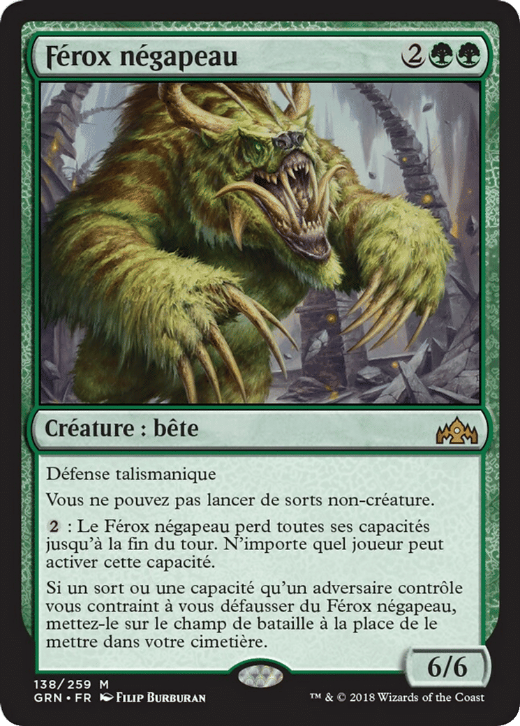 Férox négapeau — Guilds of Ravnica — Magic: The Gathering