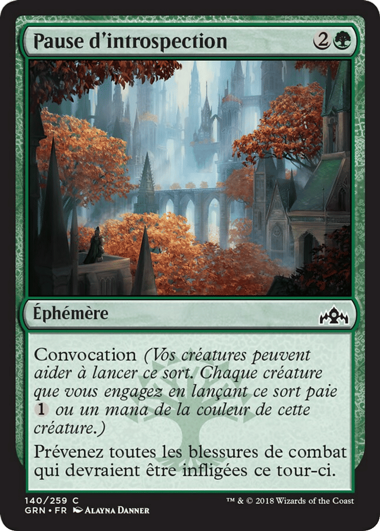 Pause d'introspection — Guilds of Ravnica — Magic: The Gathering