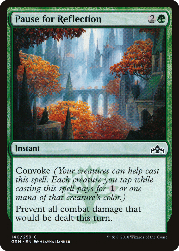 Pause for Reflection — Guilds of Ravnica — Magic: The Gathering