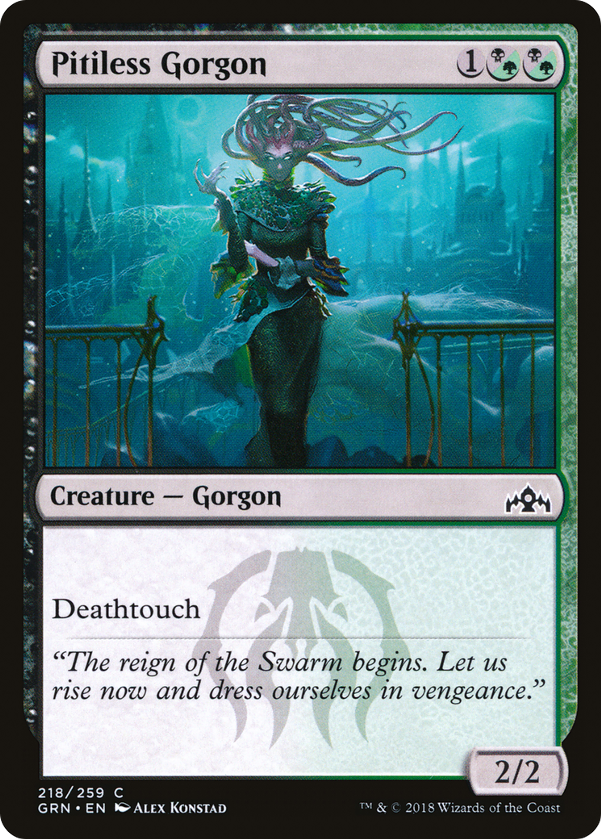 Gorgone impitoyable — Guilds of Ravnica — Magic: The Gathering
