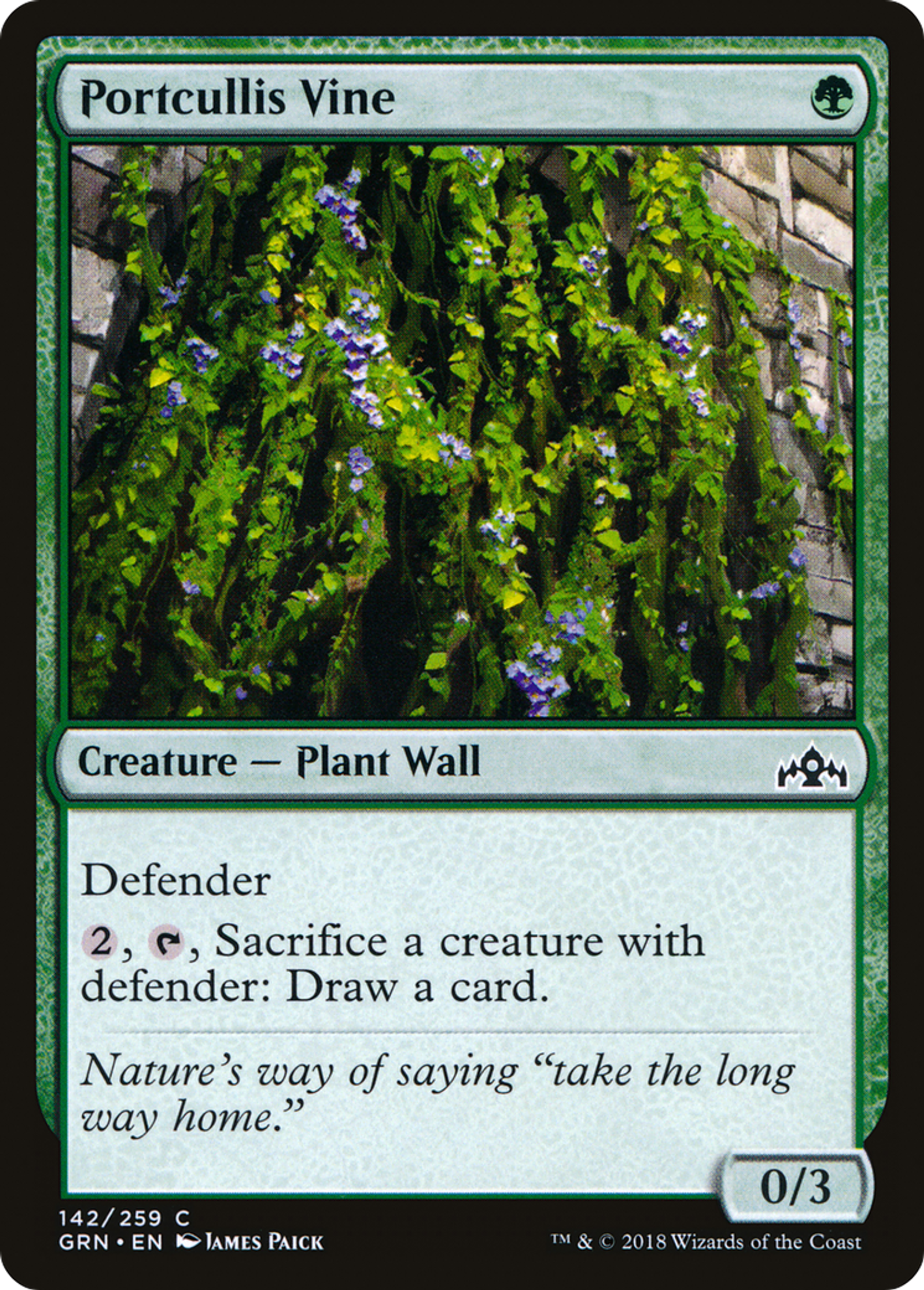 Lierre de herse — Guilds of Ravnica — Magic: The Gathering