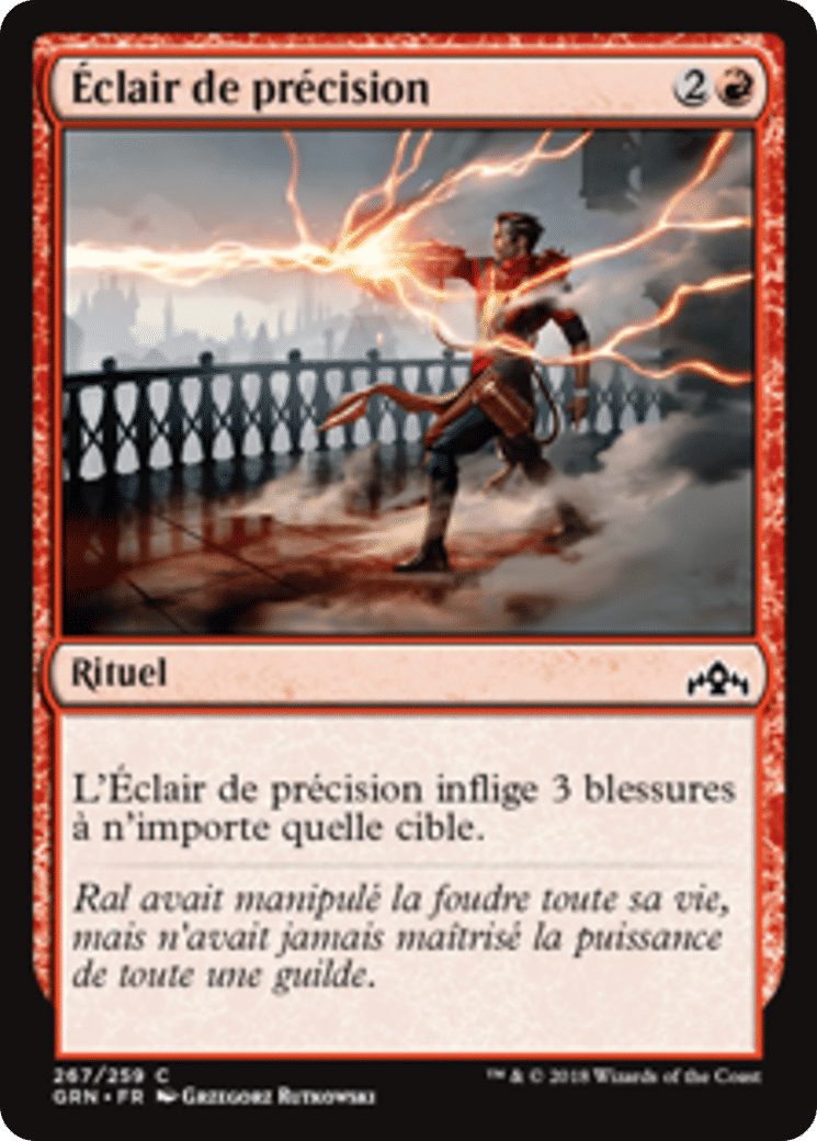 Éclair de précision — Guilds of Ravnica — Magic: The Gathering