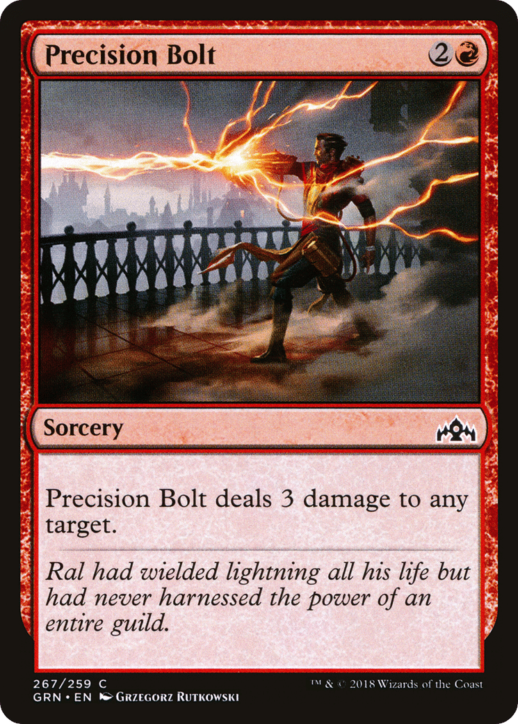 Precision Bolt — Guilds of Ravnica — Magic: The Gathering