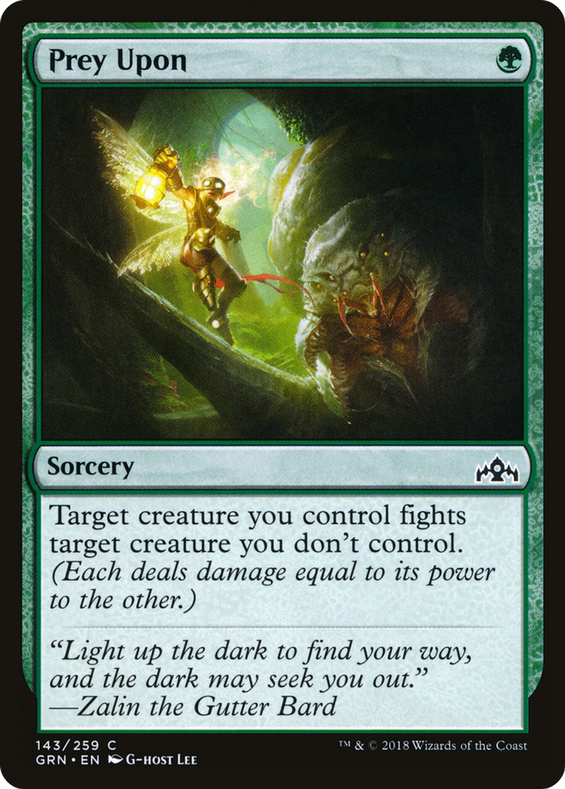 Chasseur chassé — Guilds of Ravnica — Magic: The Gathering