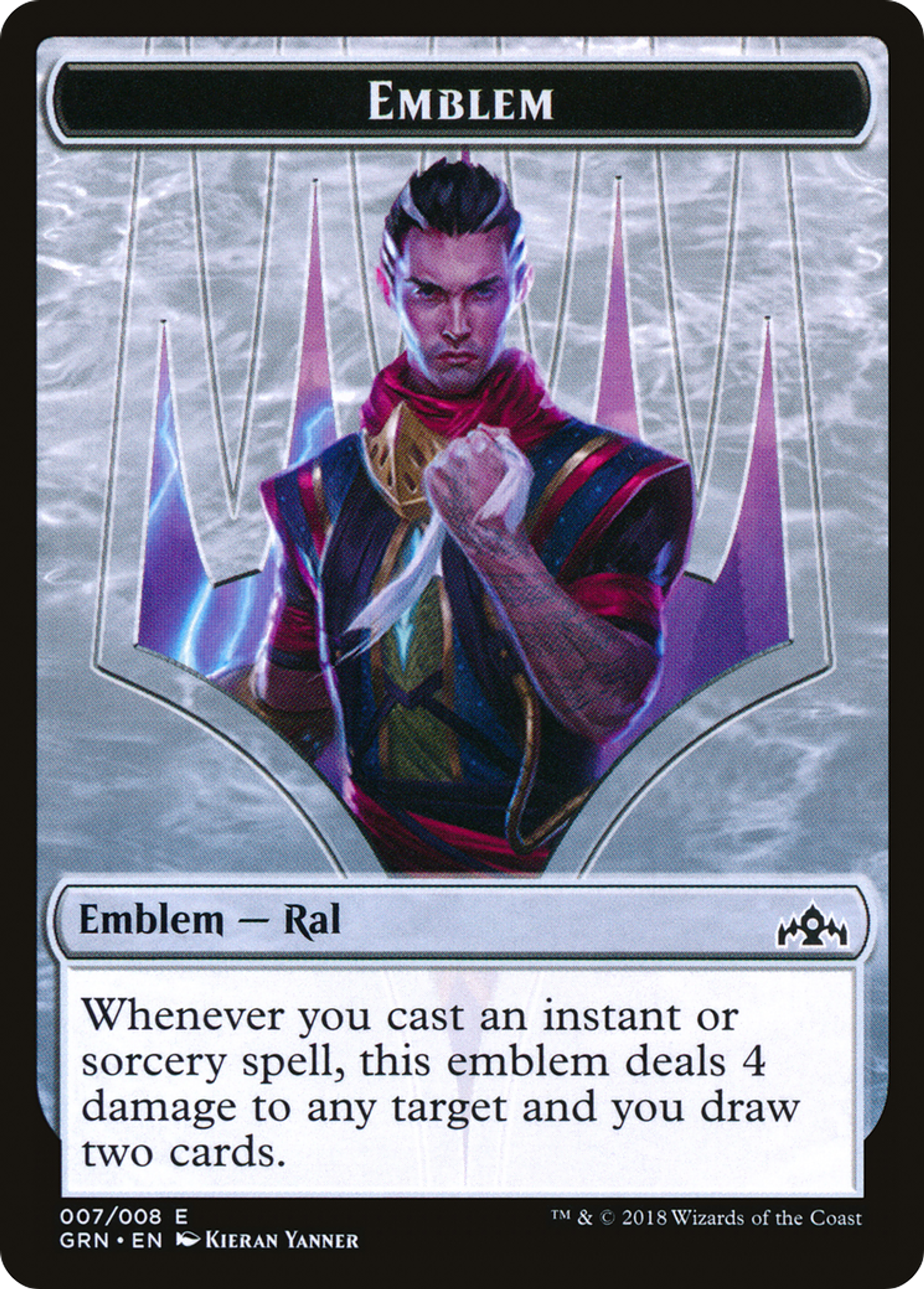Ral, Izzet Viceroy Emblem — Guilds of Ravnica — Magic: The Gathering