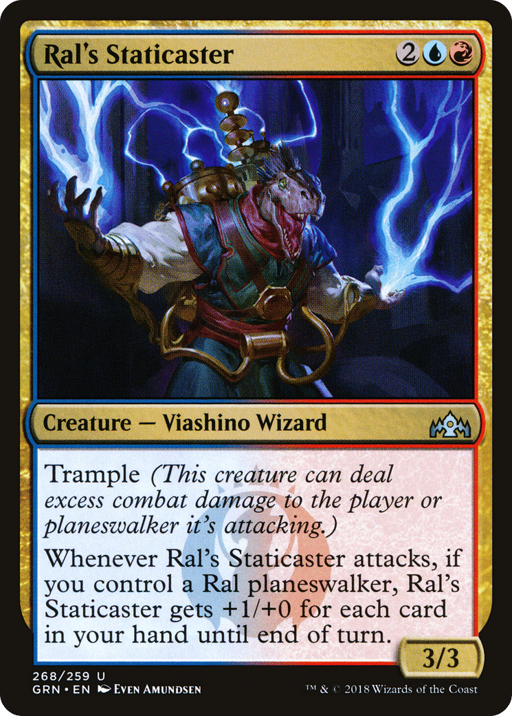 Ral's Staticaster — Guilds of Ravnica — Magic: The Gathering