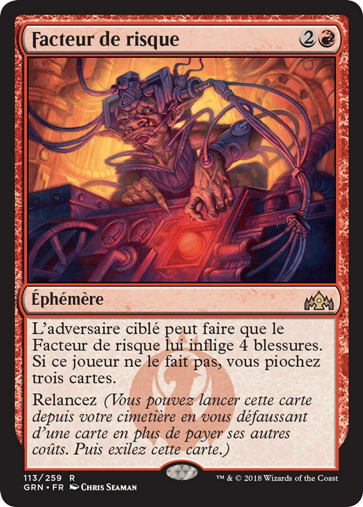 Facteur de risque — Guilds of Ravnica — Magic: The Gathering