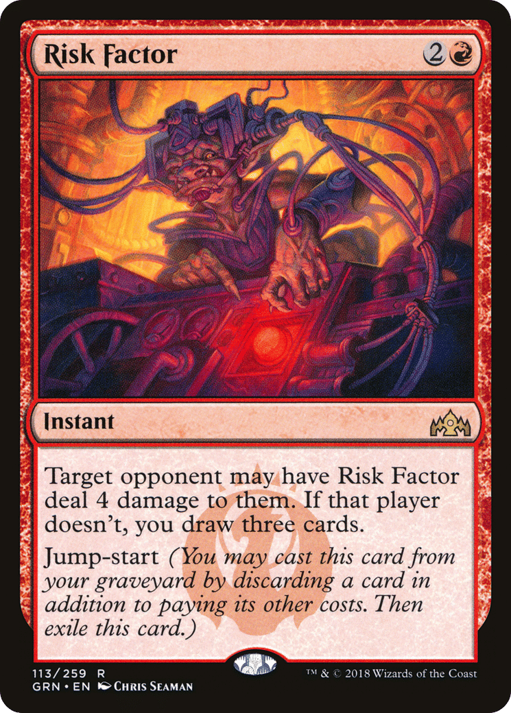 Risk Factor — Guilds of Ravnica — Magic: The Gathering