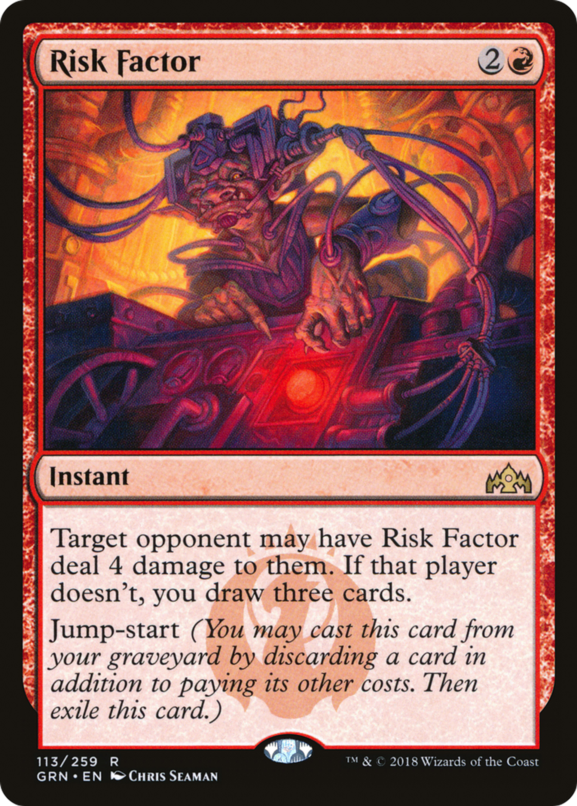 Facteur de risque — Guilds of Ravnica — Magic: The Gathering