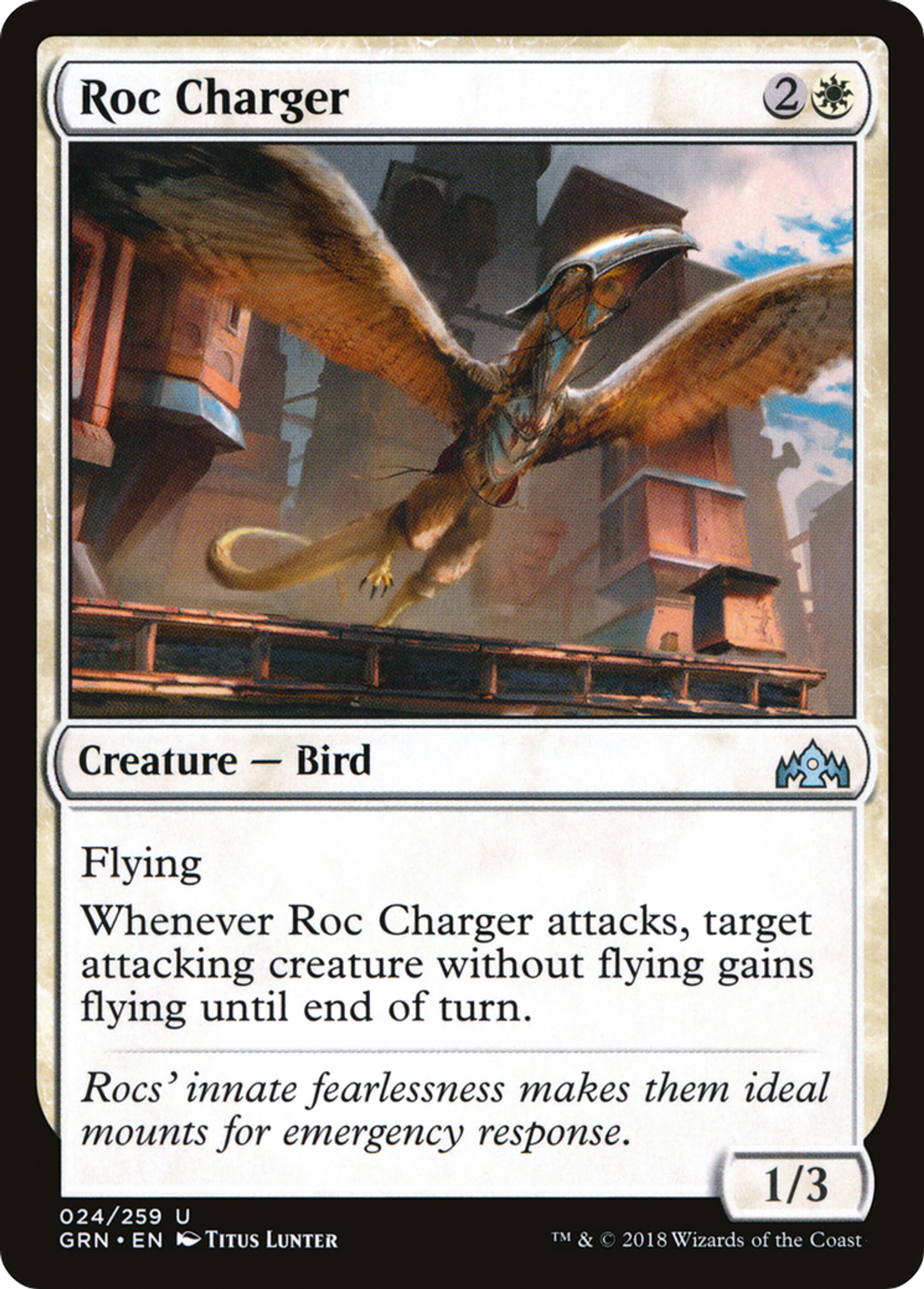 Batailleur rokh — Guilds of Ravnica — Magic: The Gathering