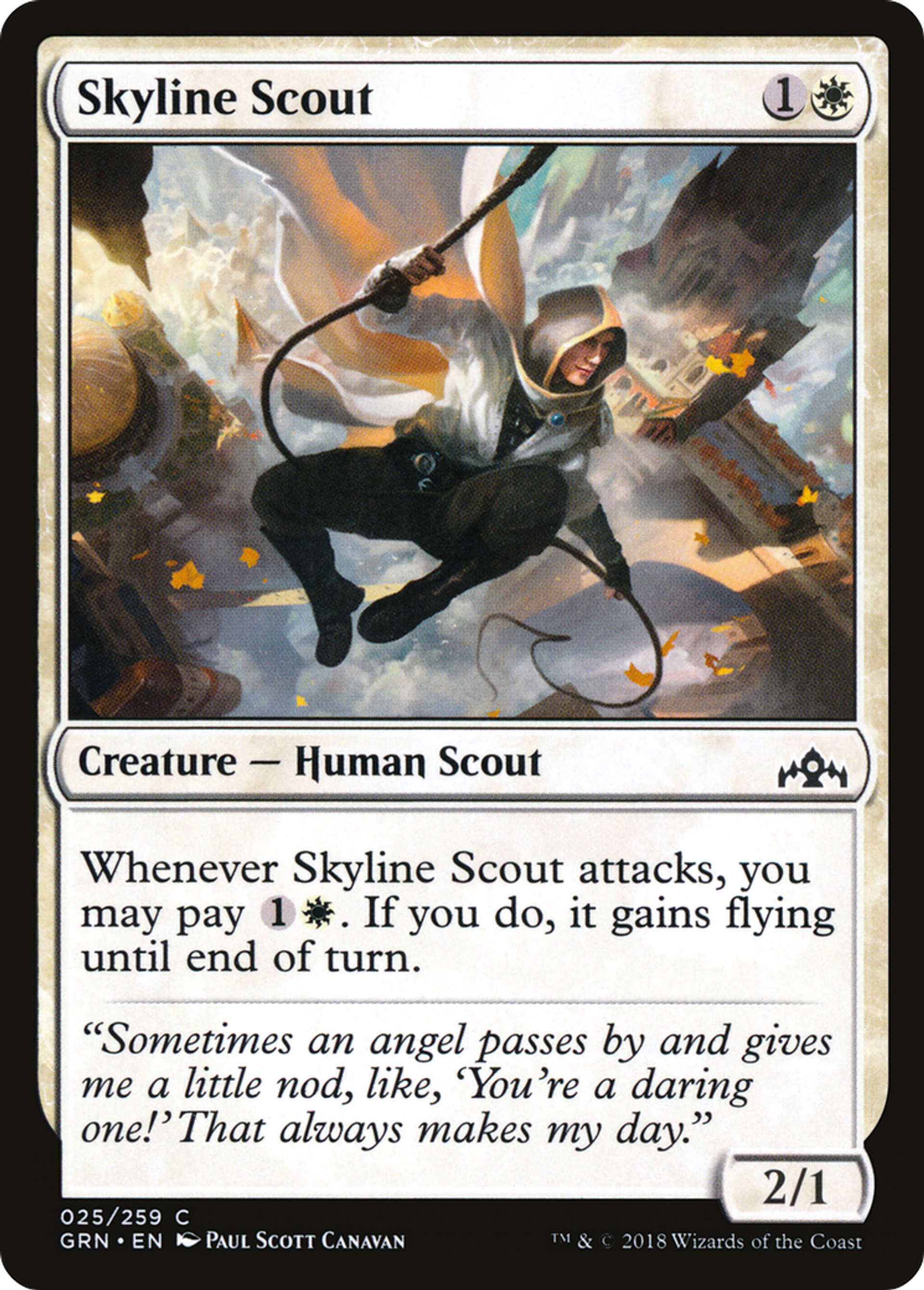 Skyline Scout — Guilds of Ravnica — Magic: The Gathering